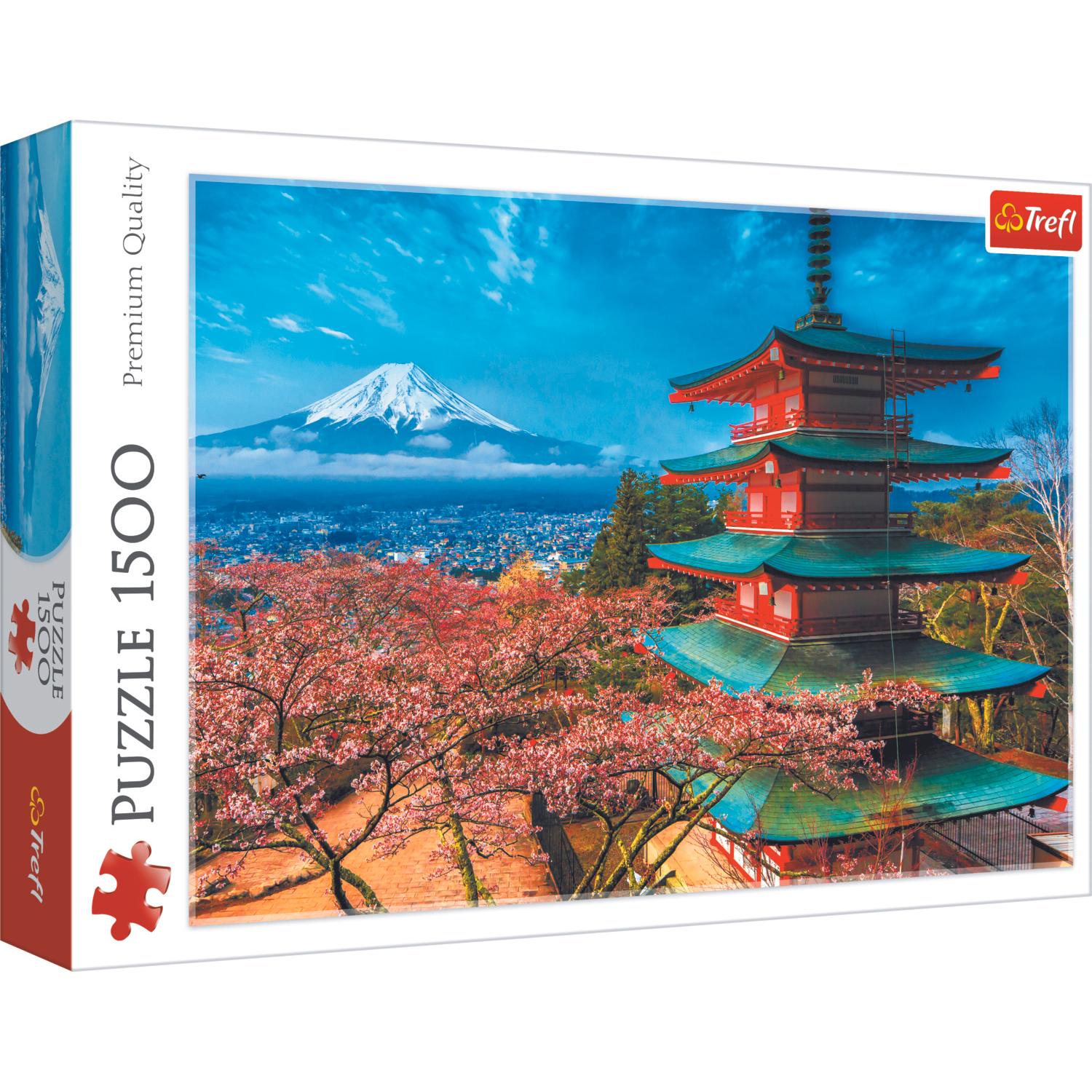 Puzzle Trefl Fuji: 1500 Pezzi - Maestoso Monte