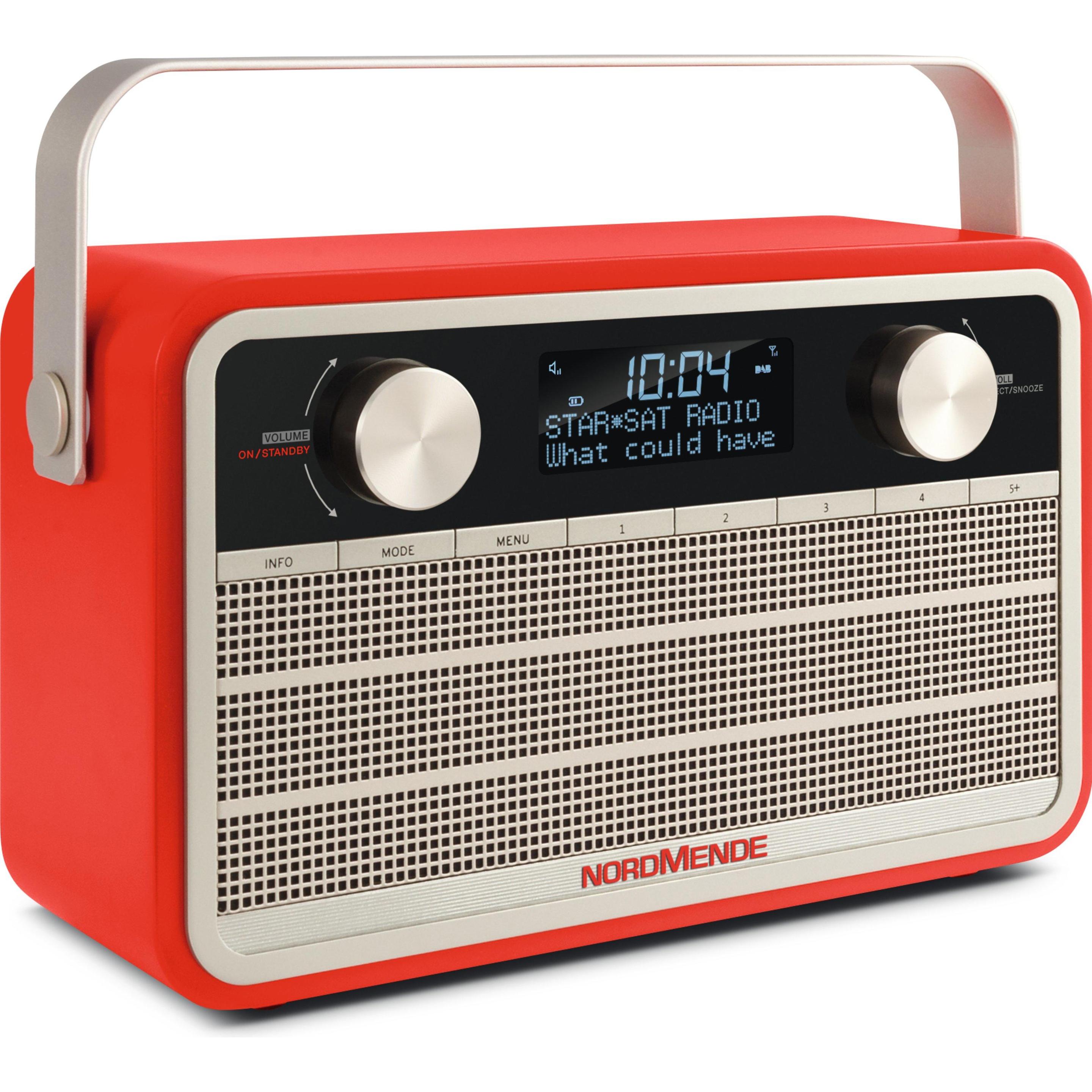 Nordmende Transita 120 (DAB, FM), Radio, Rosso