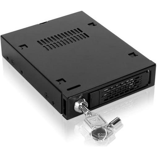 Icy Dock MB991SK-B Telaio SATA rimovibile per l'installazione in un alloggiamento da 8,89 cm da 3,5 pollici, Accessori per dischi rigidi