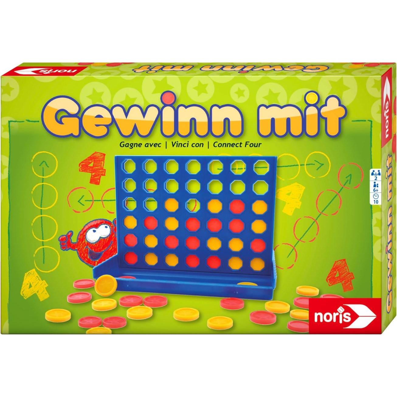 Noris Profitto con 4: Strategia per 2 Giocatori (Fr, De, En, It)