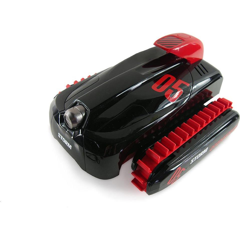 Amewi Veicolo anfibio Storm 05 con trasmissione a catena, 2.4GHz rosso