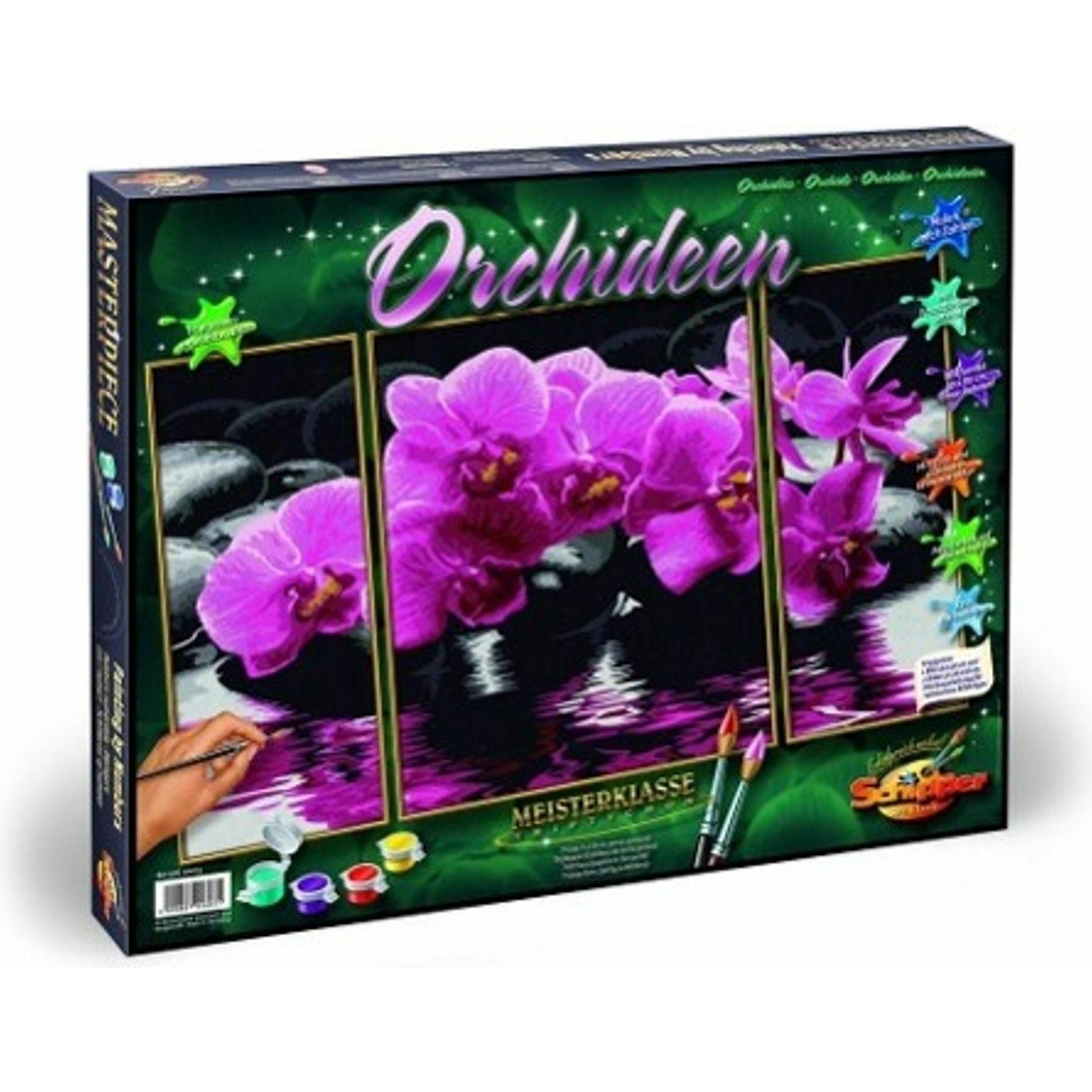 Schipper Dipingere con i Numeri - Orchidee: Un Soggetto Esotico