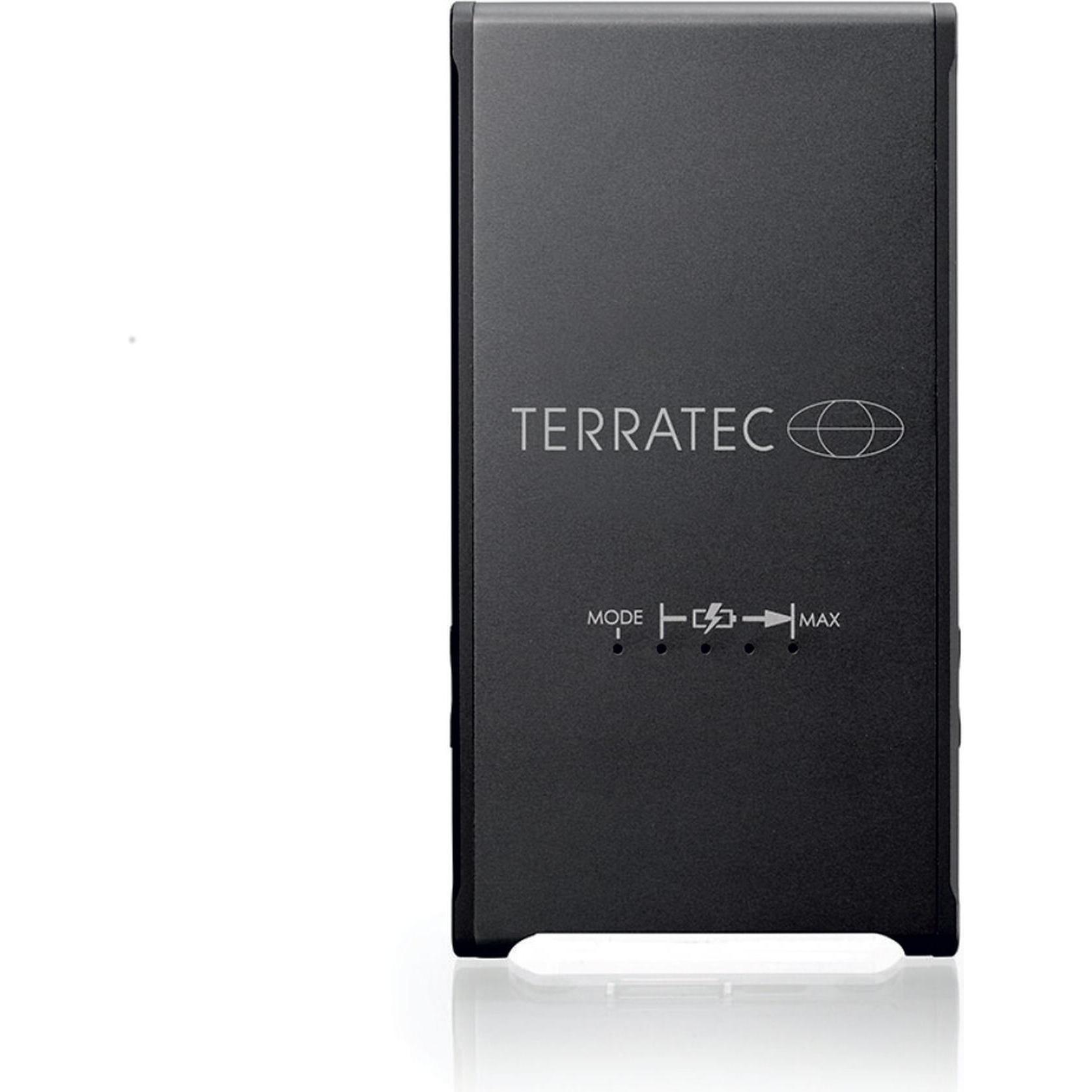 Terratec Lotto HA-1 (Powerbank, Potenziamento dei bassi), Amplificatore per cuffie, Nero
