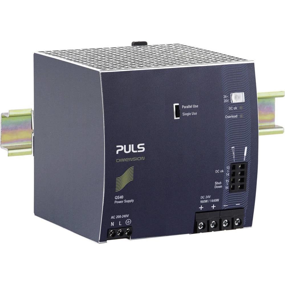PULS DIMENSION QS40.244: Alimentatore Portatile su Guida DIN - 960W