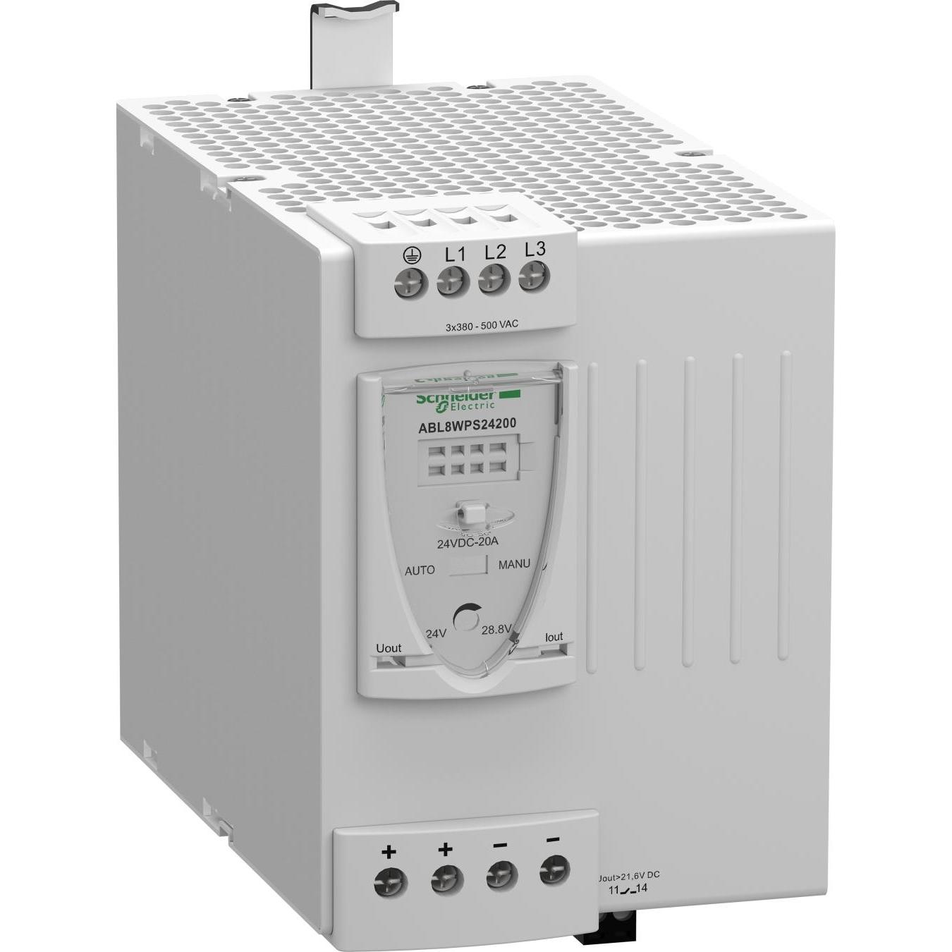 Schneider Electric: Quadro Elettrico Portatile - Unità di Alimentazione su Guida DIN