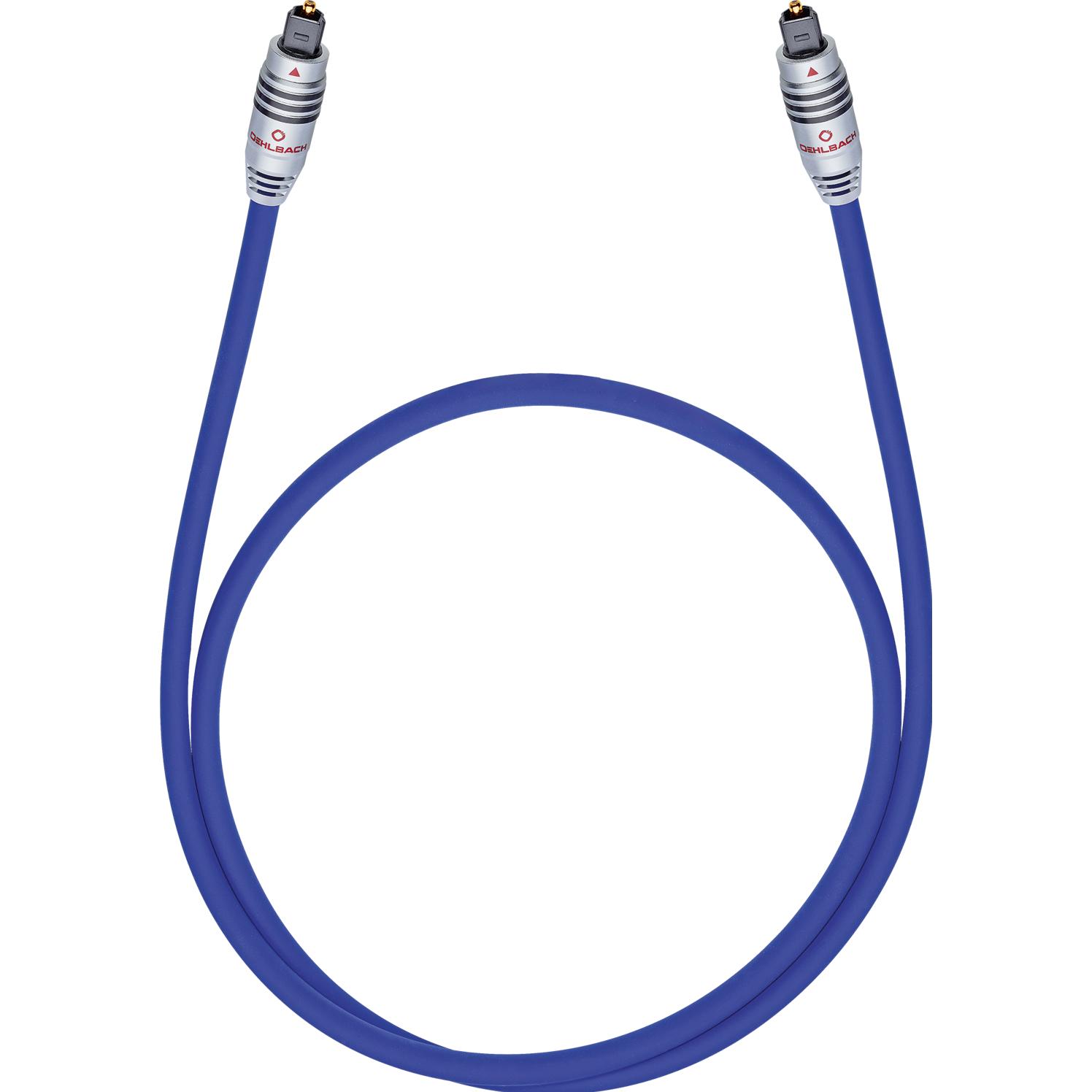 Oehlbach Toslink - Toslink (1 m, Ottico), Cavo audio