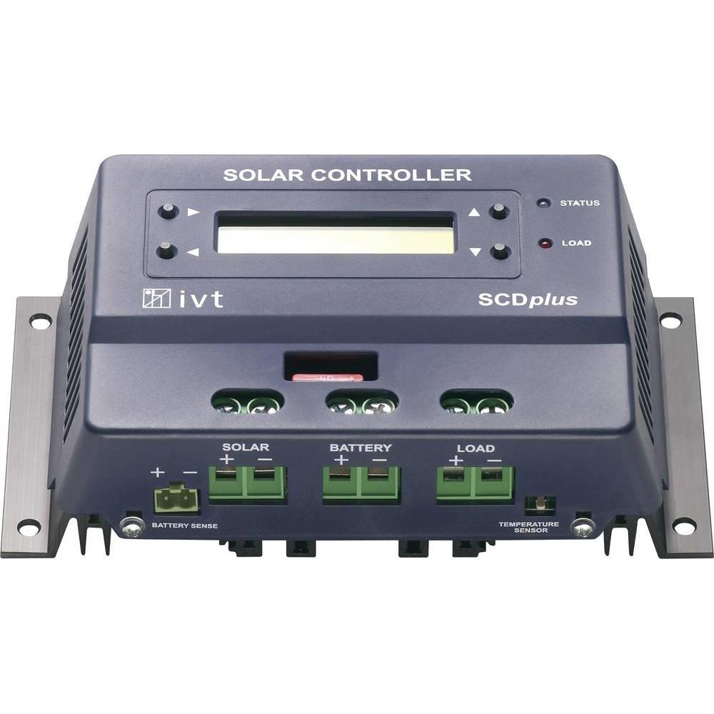 IVT SCDplus 25A PWM: Controllore di Carica Solare per Batterie 12/24V