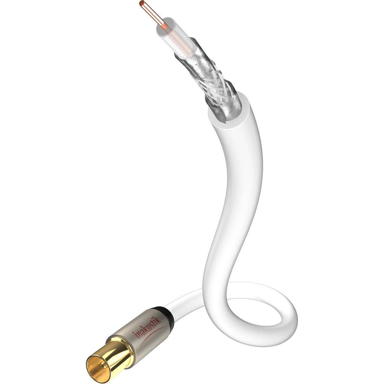Inakustik Cavo d'antenna premium (100 dB, Cavi antenna), Cavo antenna