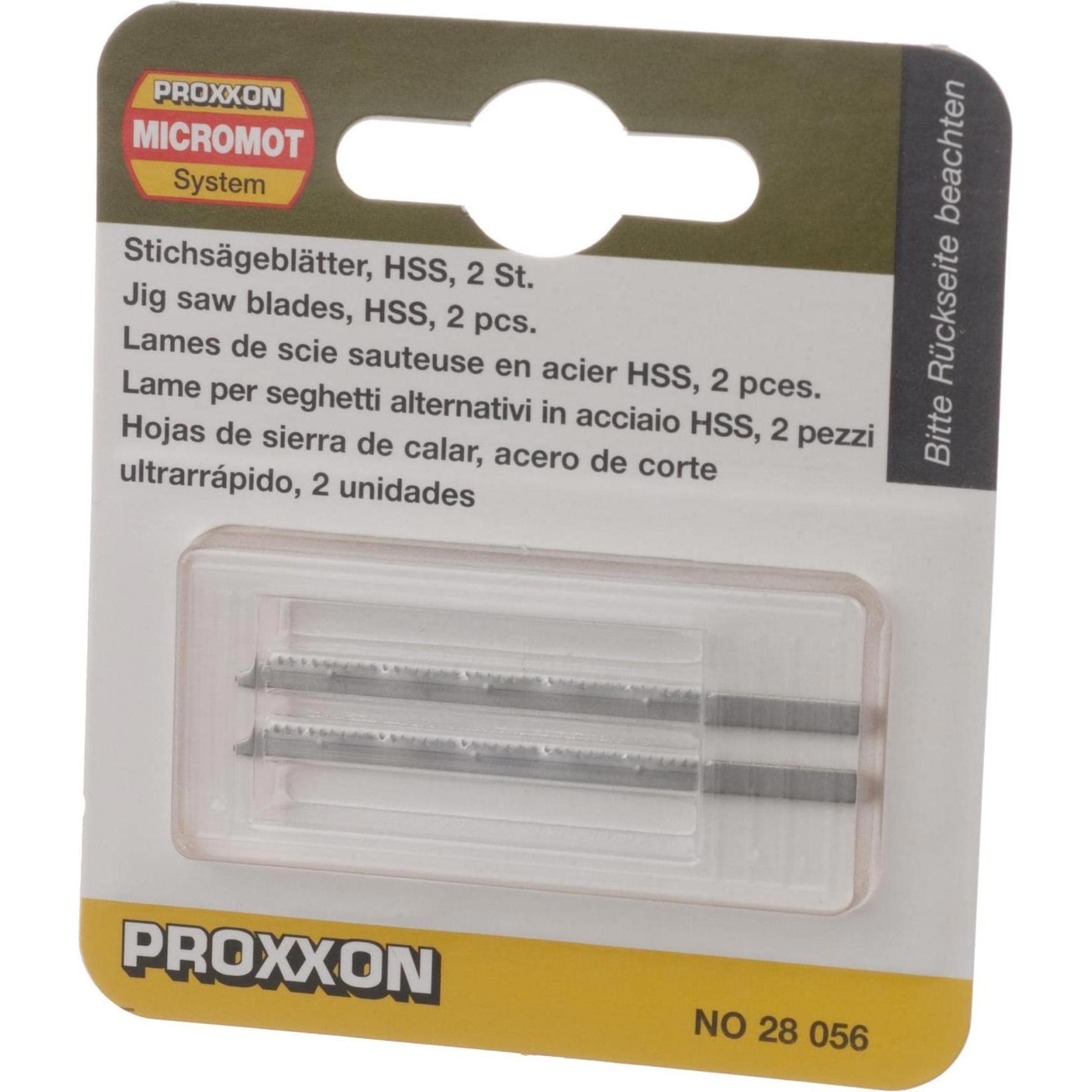 Lame Proxxon: Set per Seghetto Alternativo - Acciaio HSS