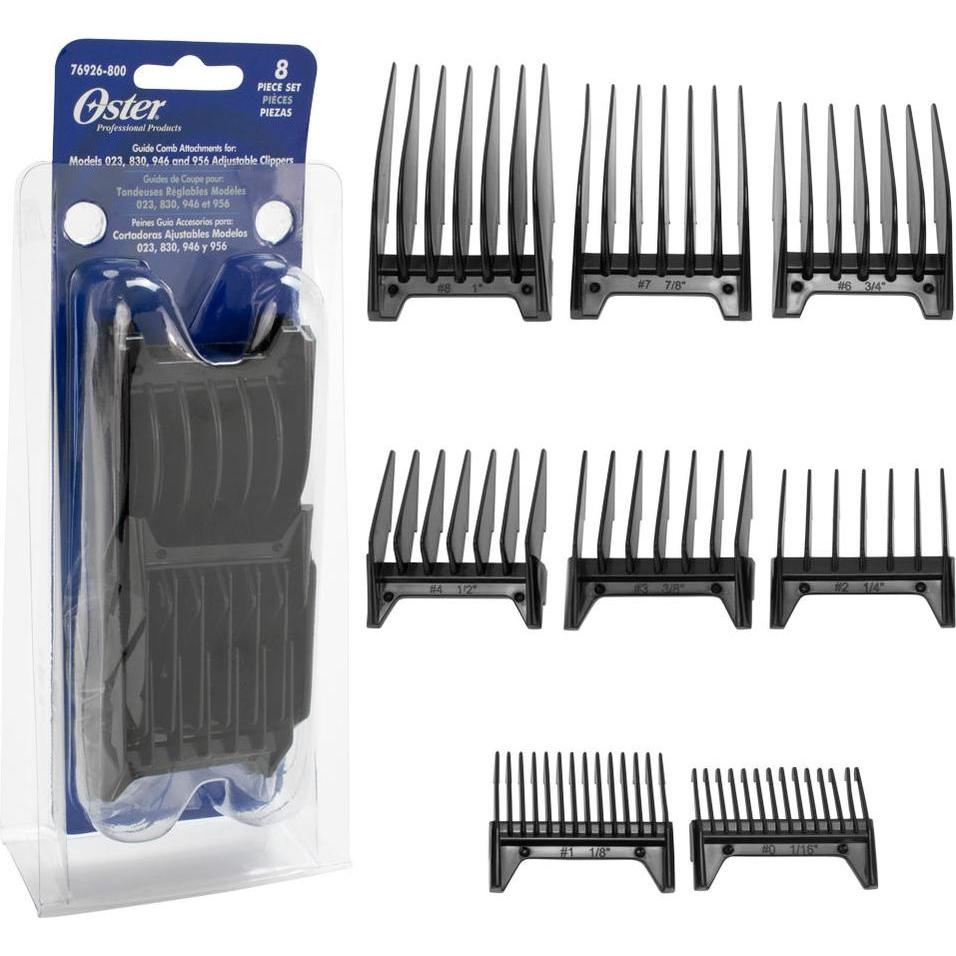 Oster: Set di Pettini di Fissaggio (8 x) per Depilazione