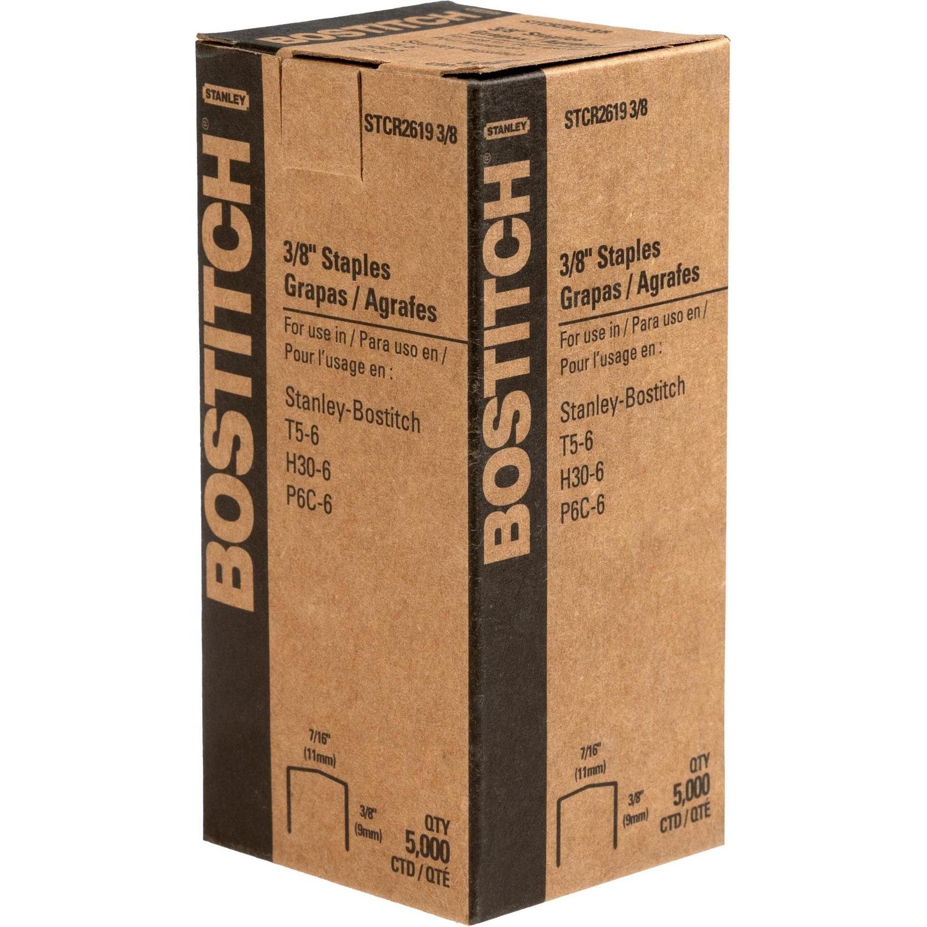 Bostitch STCR2619: Graffette Zincate (5000 unità)