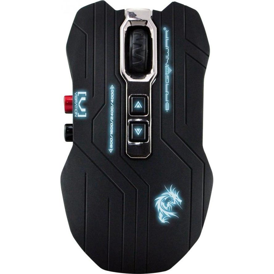 Dragon War G15 Gaia MOBA incl. mousepad (Cablato), Mouse, Nero