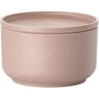 Zone Denmark: Ciotola Beige con Coperchio - Design Elegante