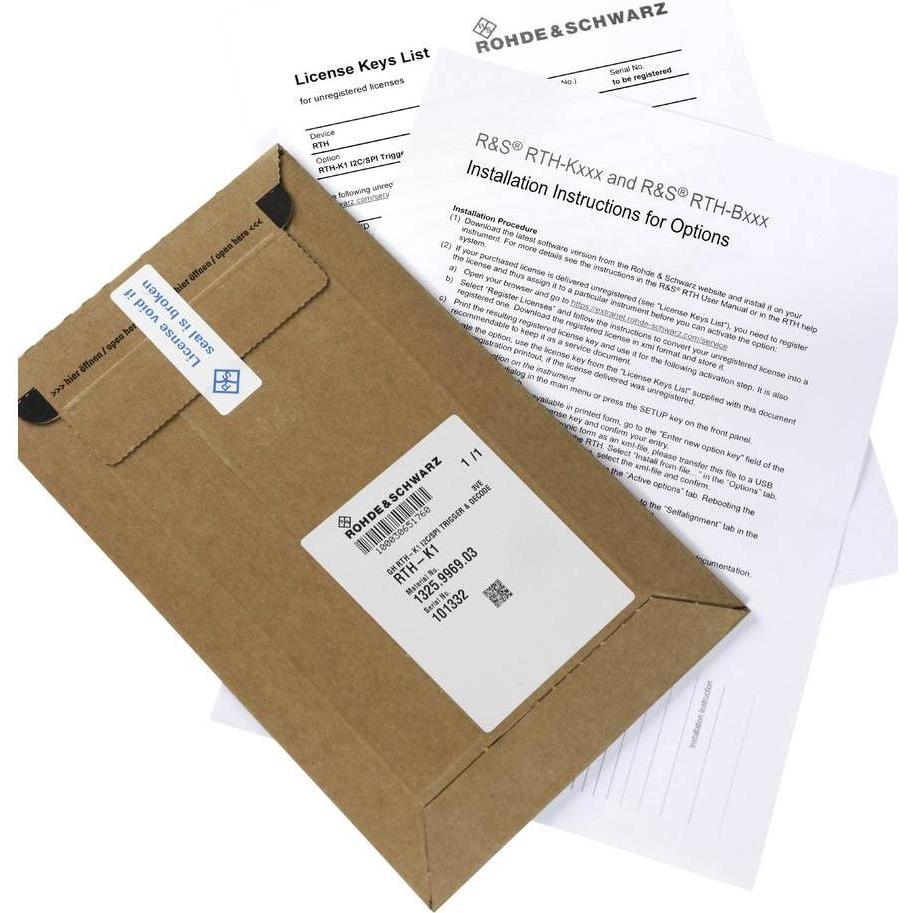 Rohde & Schwarz Modulo di estensione FPC-B2 FPC-B, Misurazione