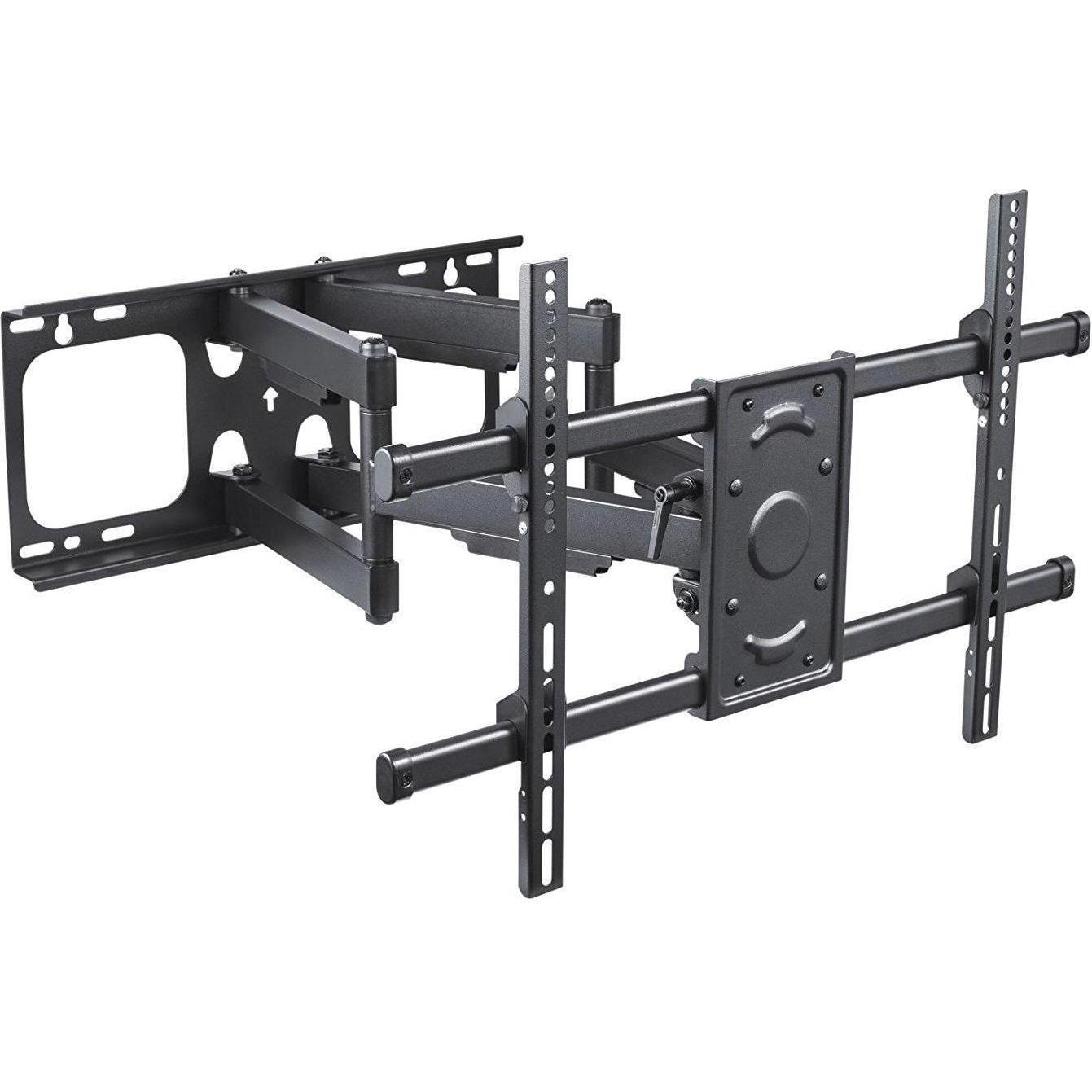 PureMounts PM-FM51-600, staffa per il montaggio a parete (Muro, 65", 75 kg), Supporto da parete TV, Nero