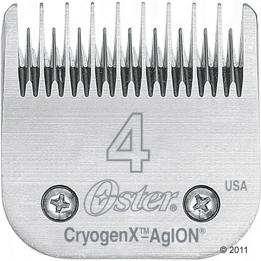 Oster Testine di Taglio per Tosasere, Testina n. 4 (9,5 mm) - Cani e Gatti | Prodotti Cura