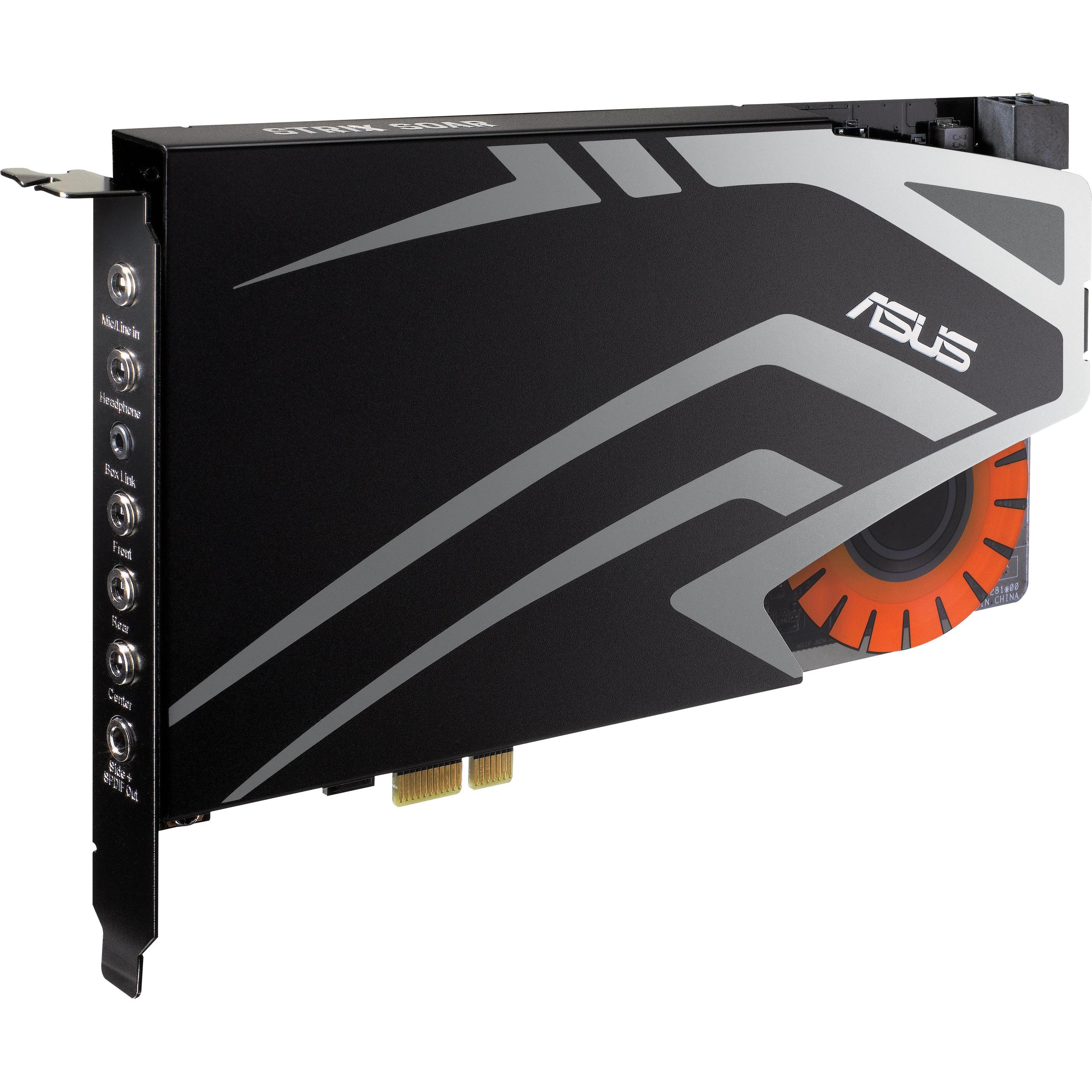 ASUS Strix Soar (PCI-E x1), Scheda audio, Nero