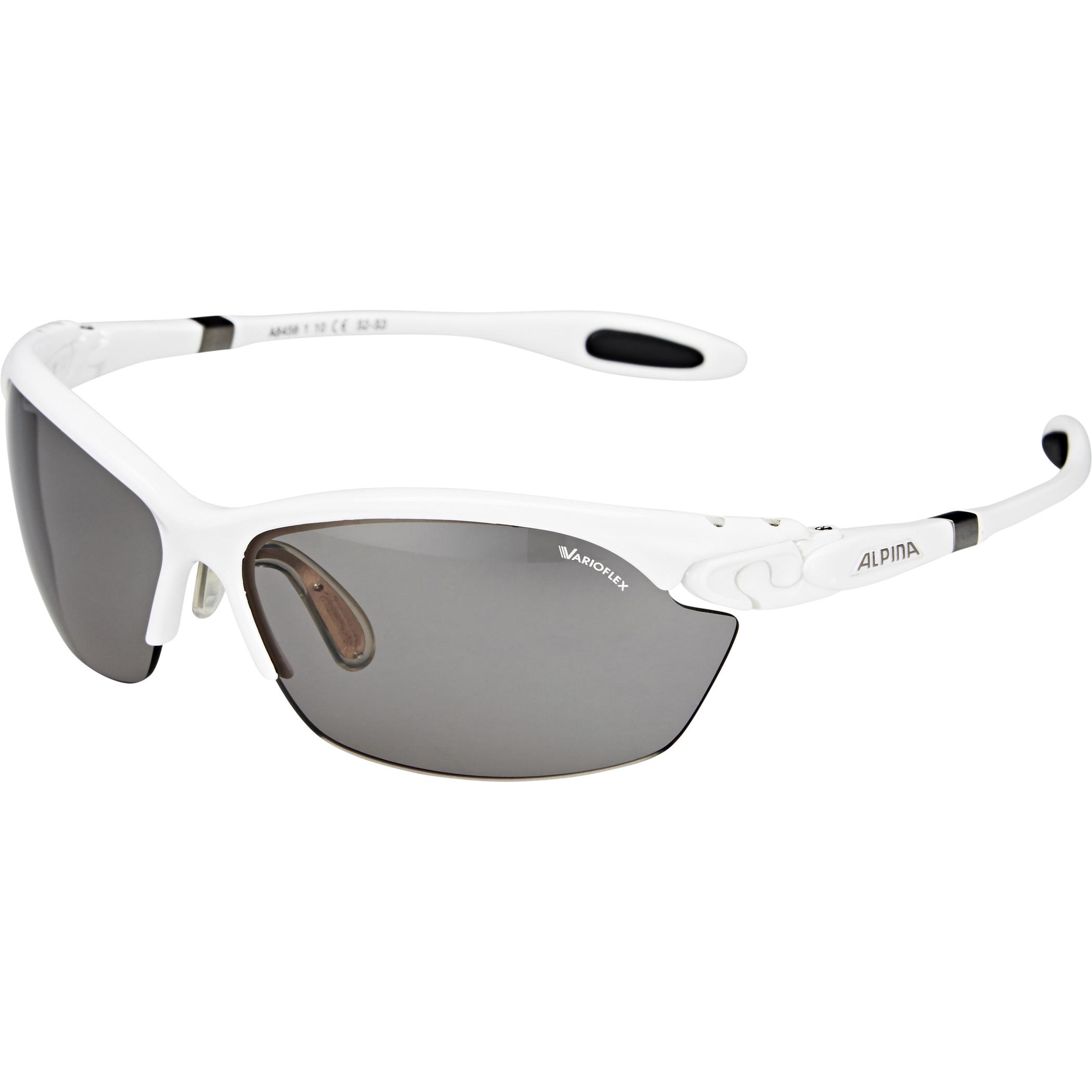 ALPINA SPORTS, Unisex, Occhiali sportivi, Twist Three 2.0 VL (Bianco