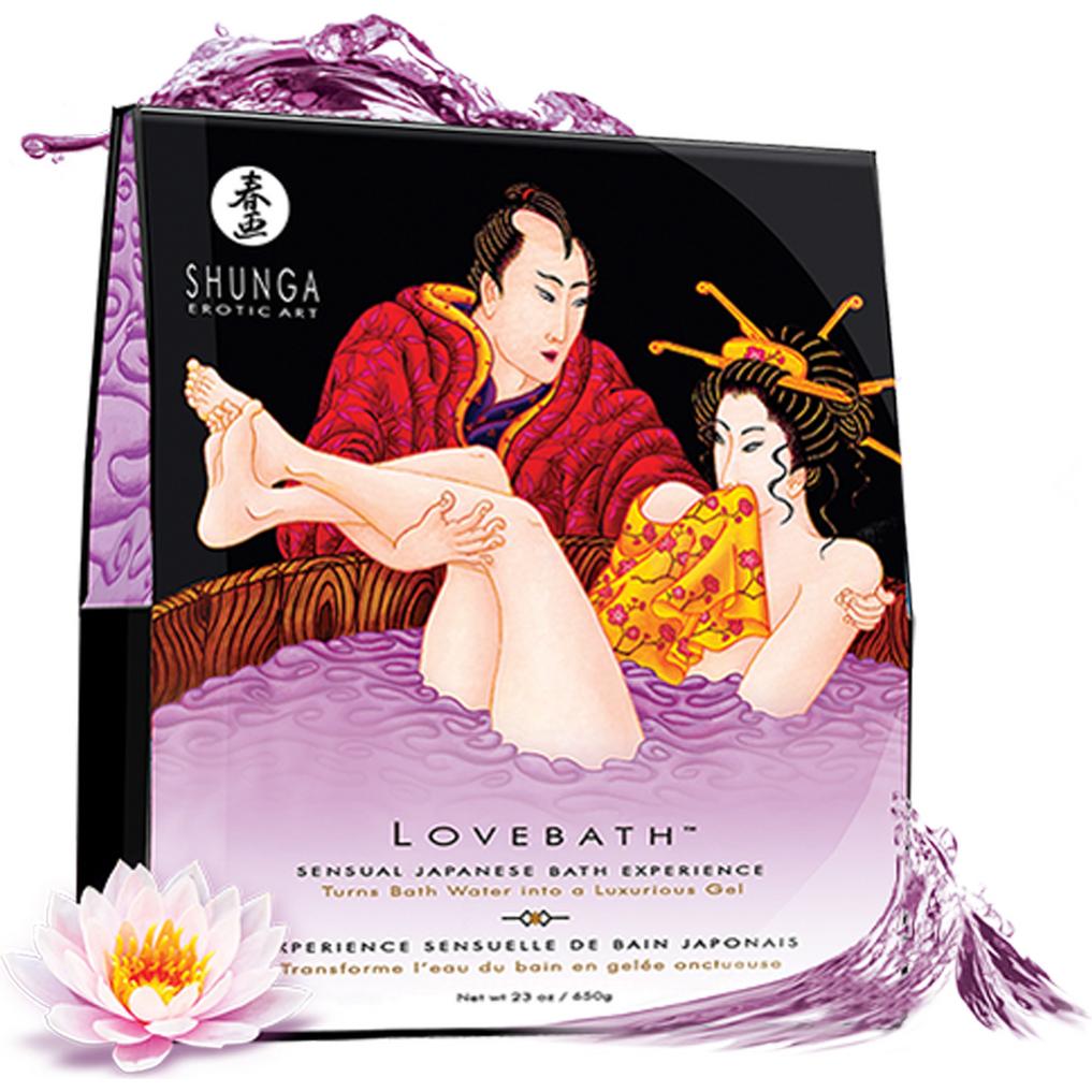 Shunga: Bolle da Bagno e Perle di Gel per un'Esperienza Romantica
