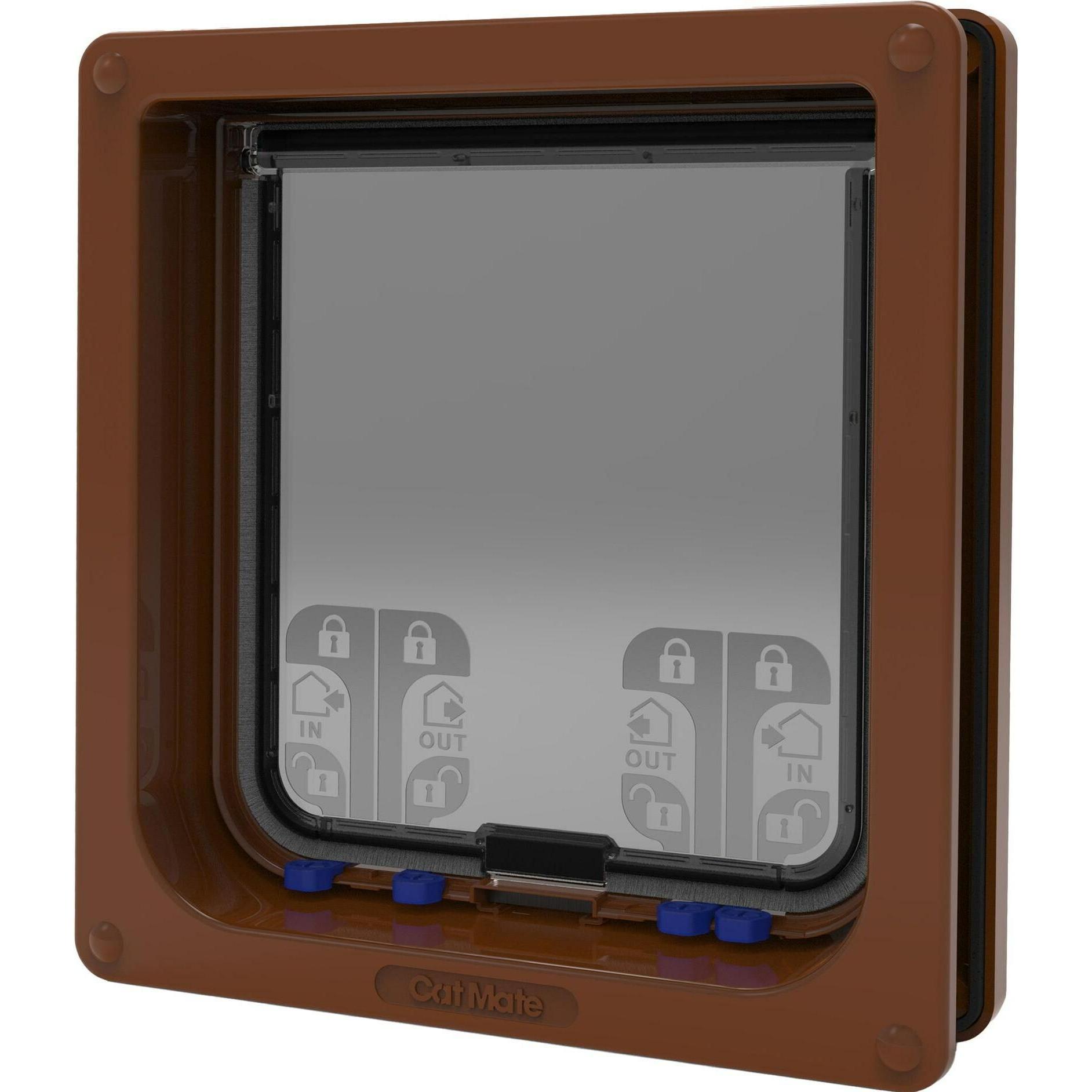 Cat Mate Gattaiola XL Marrone (Closer Pets) - Zanzariera Magnetica per Gatti