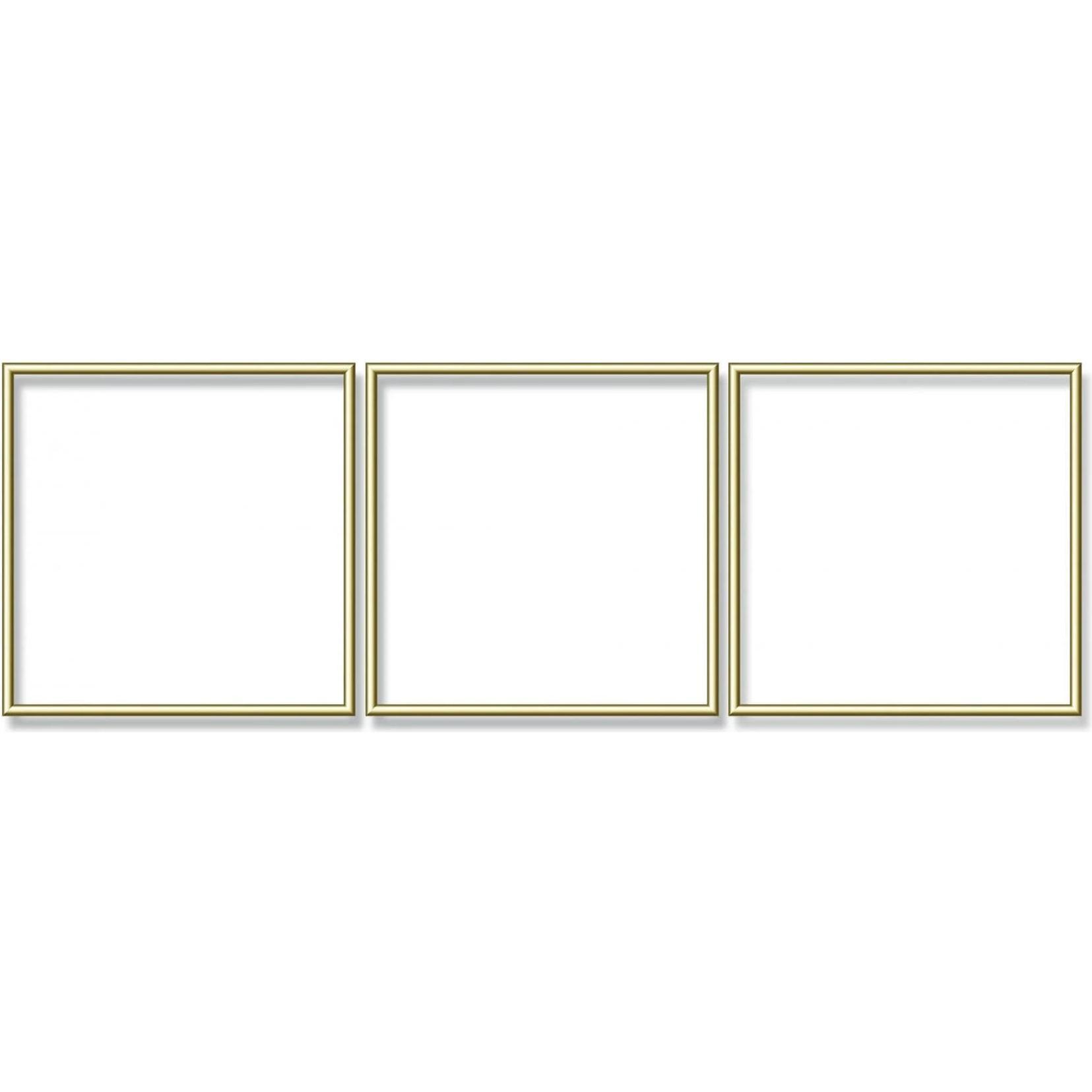 Schipper MNZ Trittico con Cornice in Alluminio 40/120