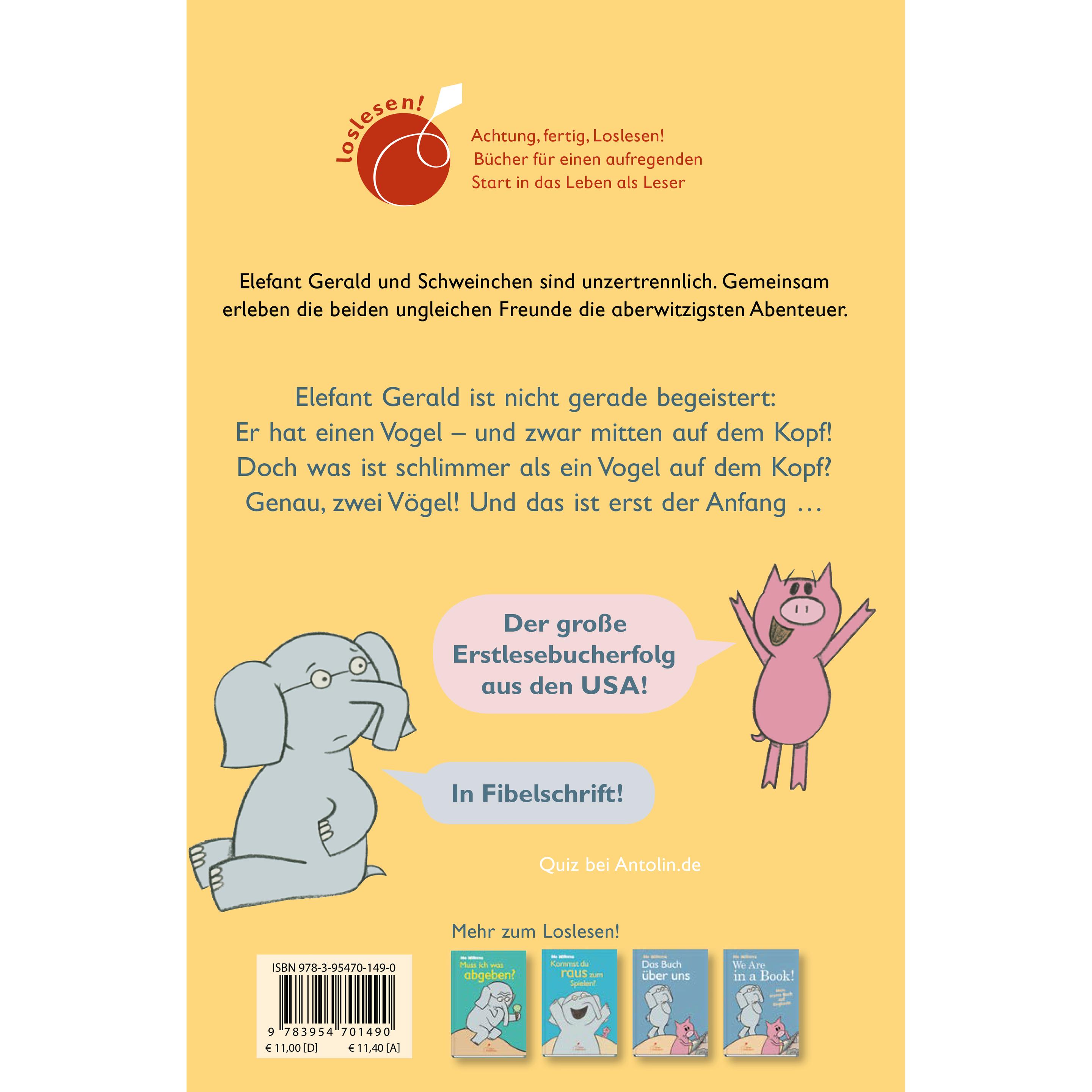 Du hast einen Vogel auf dem Kopf!