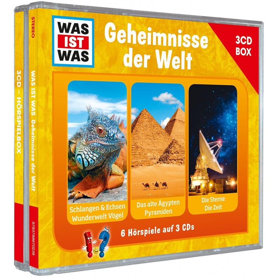 Was Ist Was 3 - Hörspielbox Vol.3 - Secrets, Audiolibri di Dr. Manfred Baur, Kurt Haderer