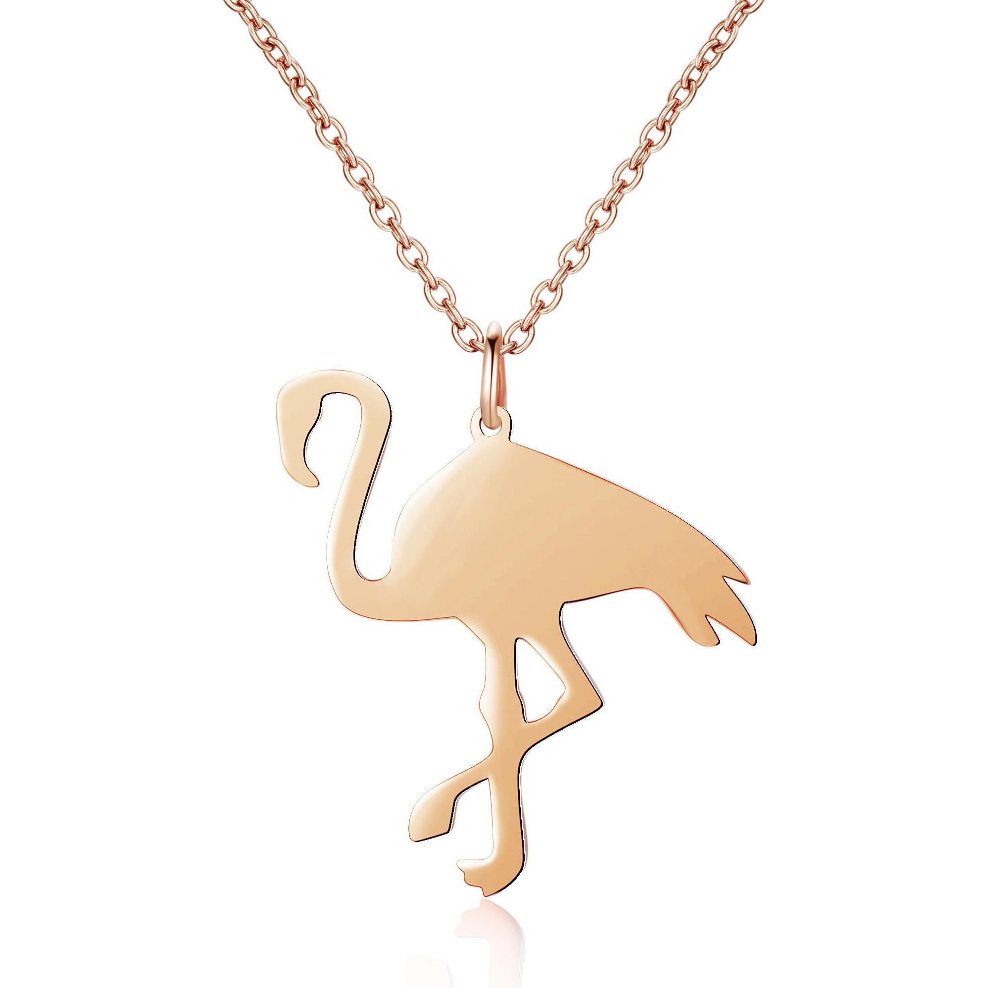 Ailoria: Collana Flamant in Acciaio Inossidabile