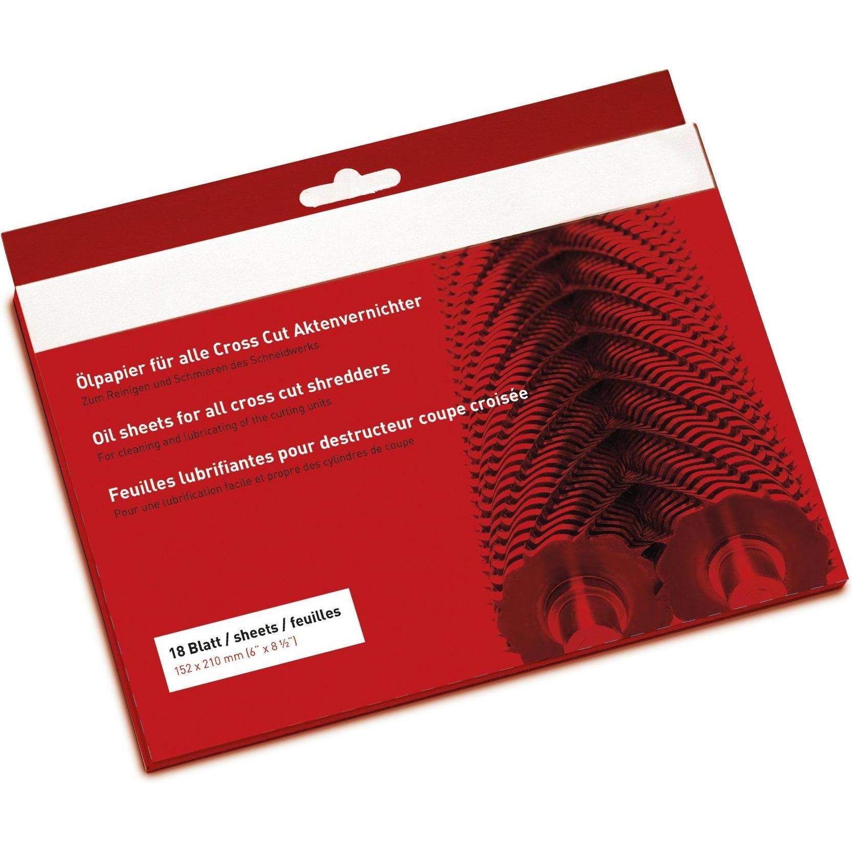 Ideal Distruggidocumenti: Carta Oleata, Confezione da 18 Fogli