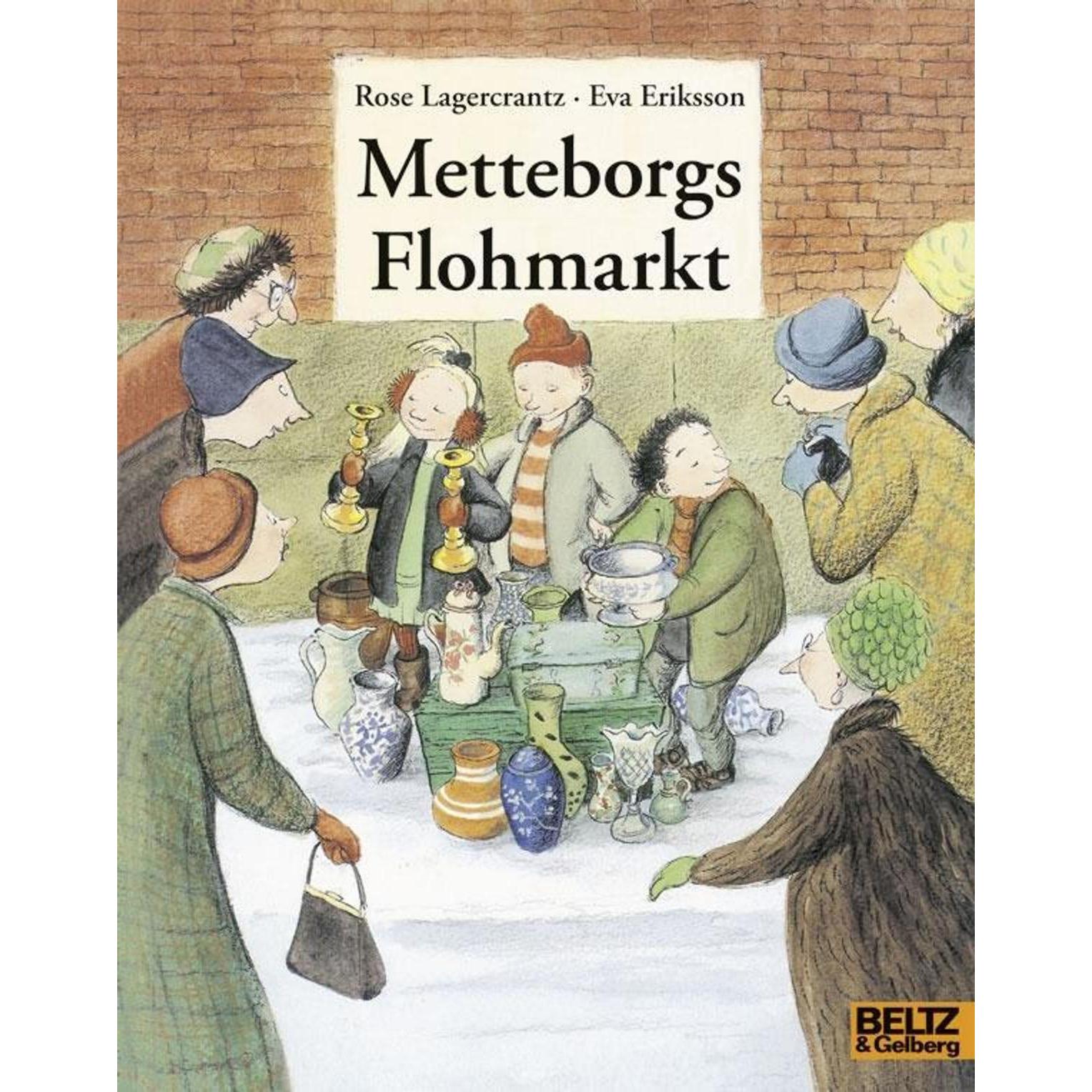 Mercatino delle pulci di Metteborgs, Libro per bambini di Stockcrantz rosa