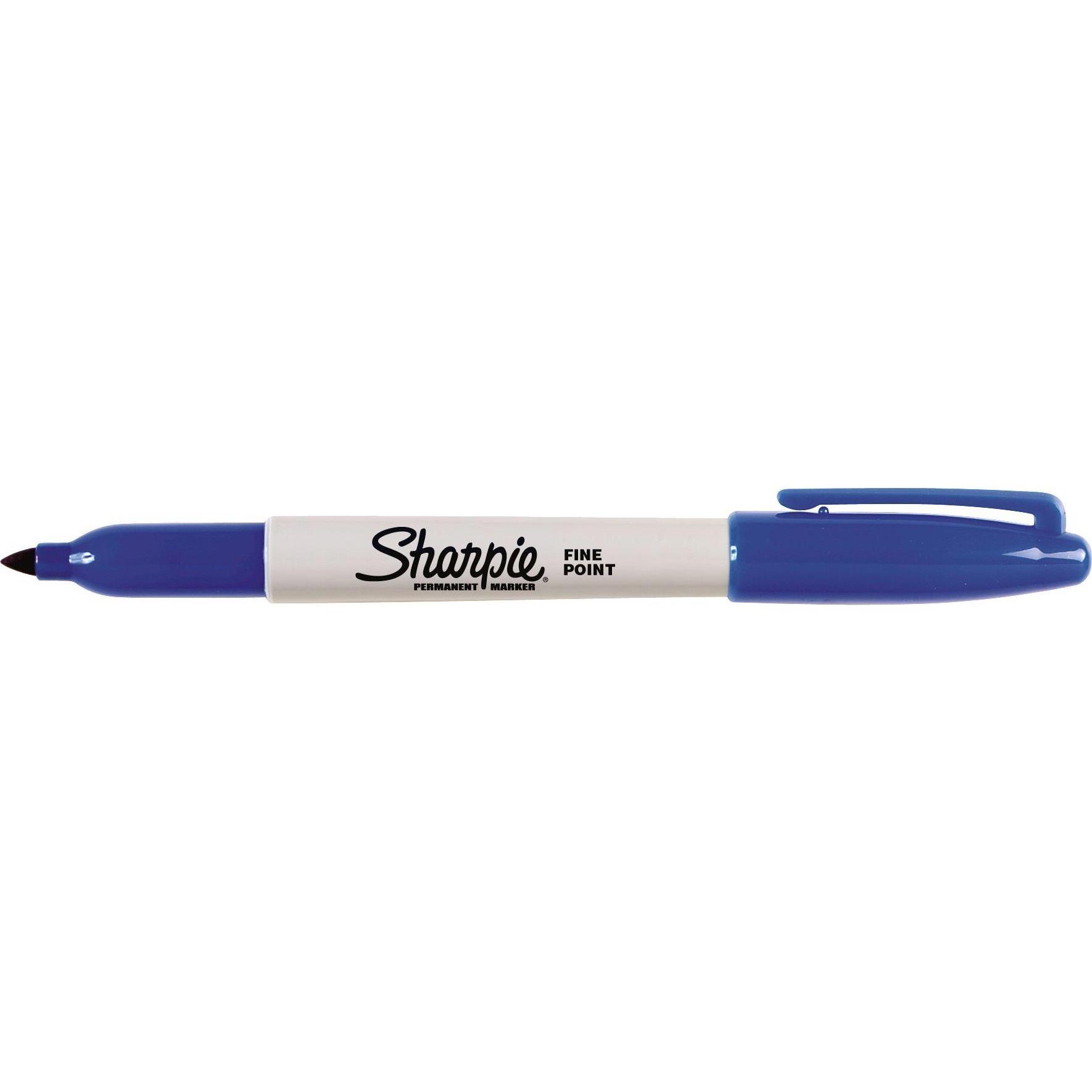 Sharpie: Evidenziatori Permanenti Blu (1mm, 12x)