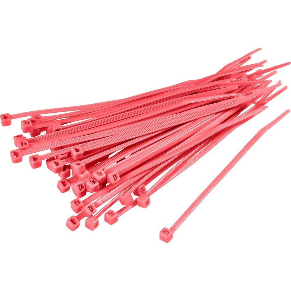 Tru Components: Fascette Rosse 203mm (100pz) - Modello 1593699