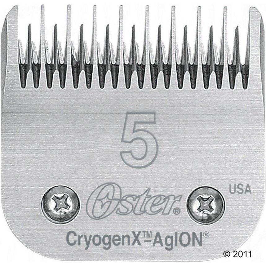 Oster Testine di taglio per tosatrici, testina di taglio n. 5 (lunghez
