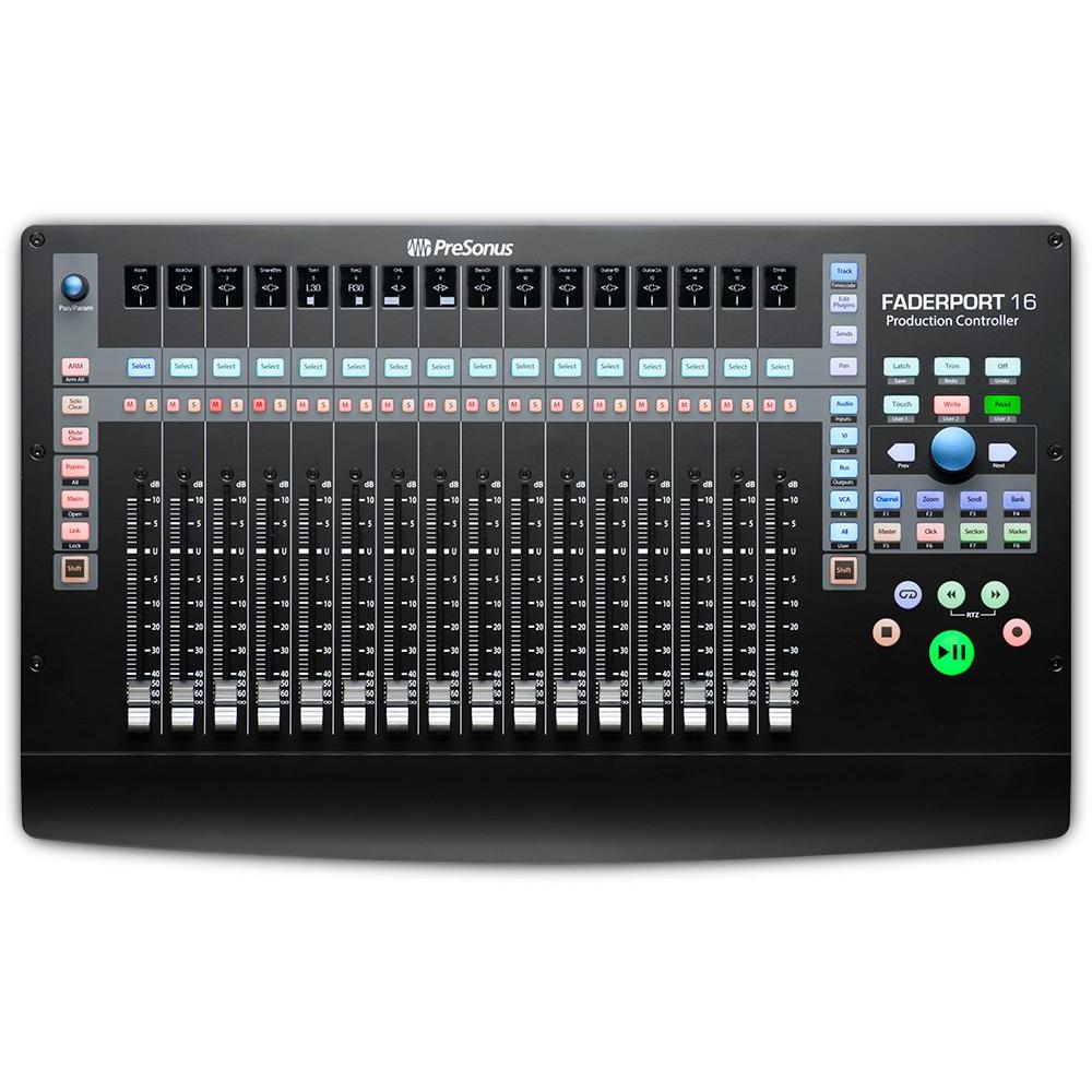 PreSonus FaderPort 16 (Controllo), Controller MIDI