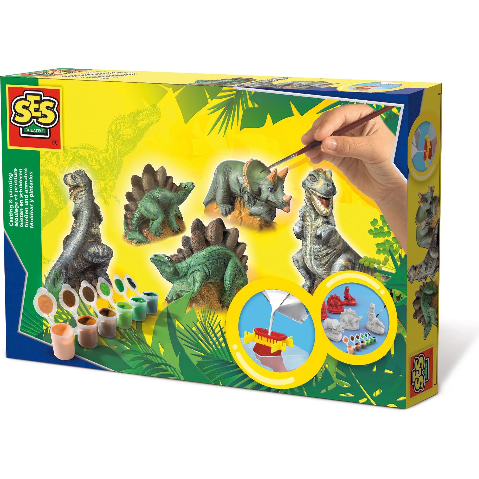 Ses Dinosauri: Kit Creativo in Gesso