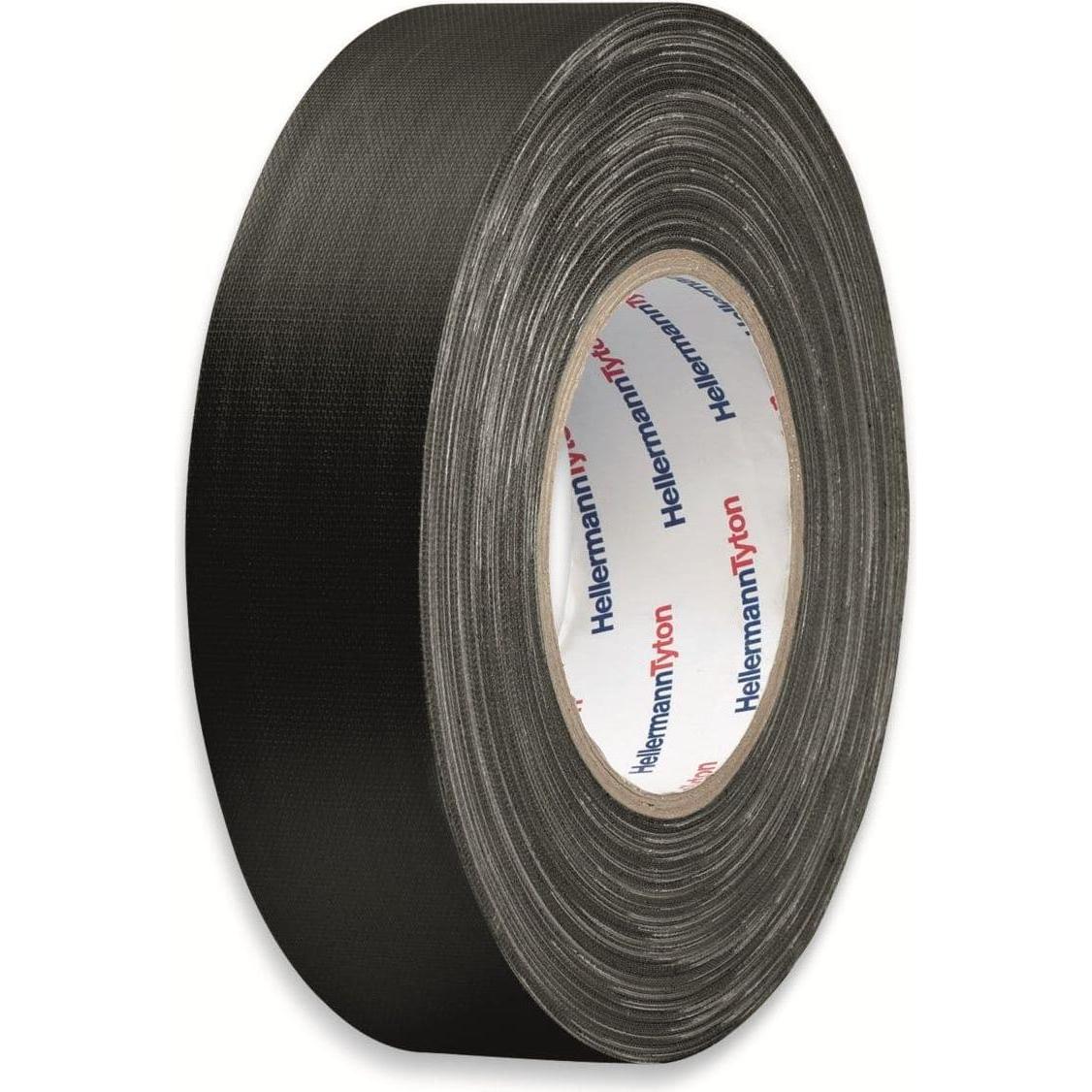 HellermannTyton HelaTape Tex S (19mm): Nastro Adesivo Tessile Resistente