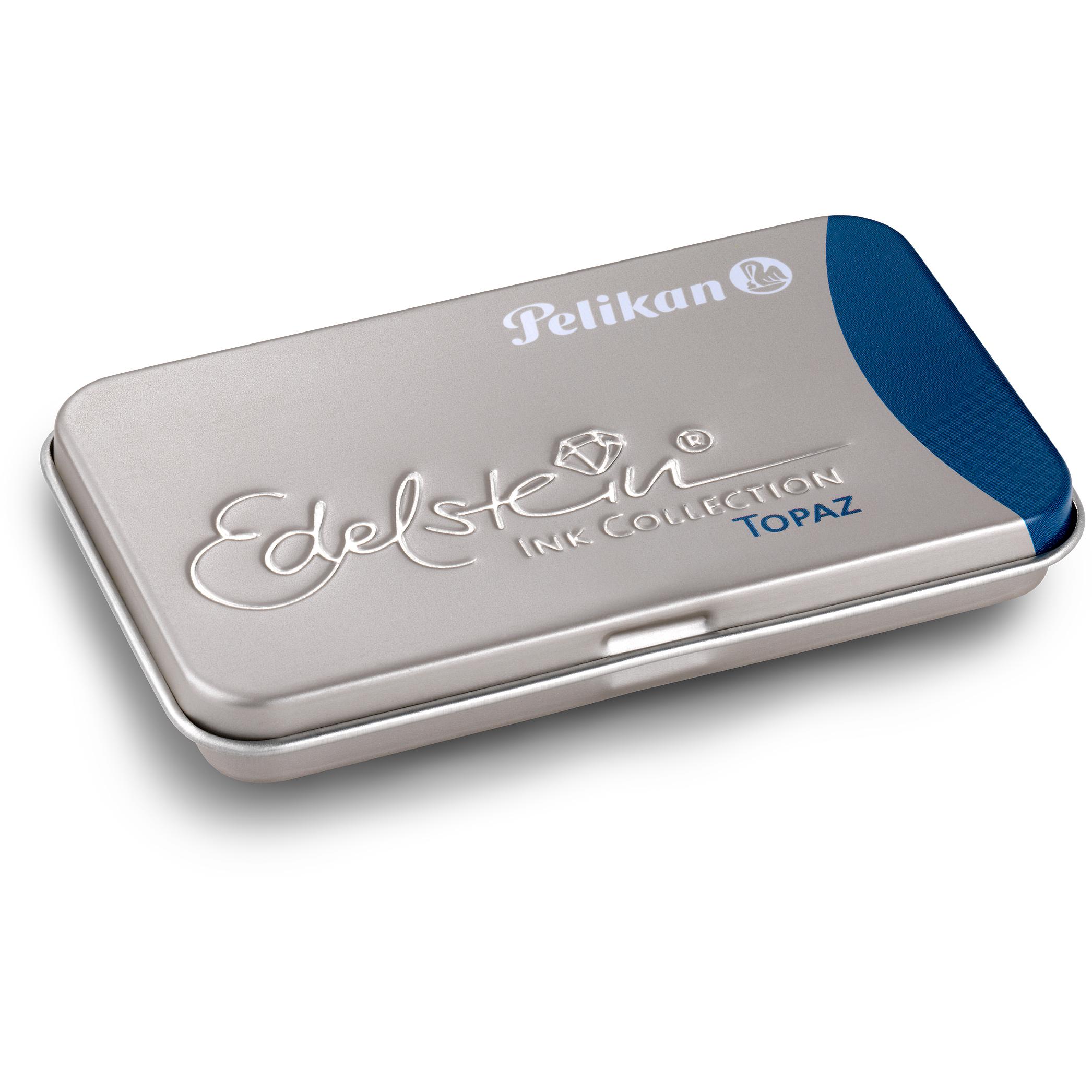 Pelikan: Cartucce di Ricambio Topaz Blu - Inchiostro di Grande Capacità