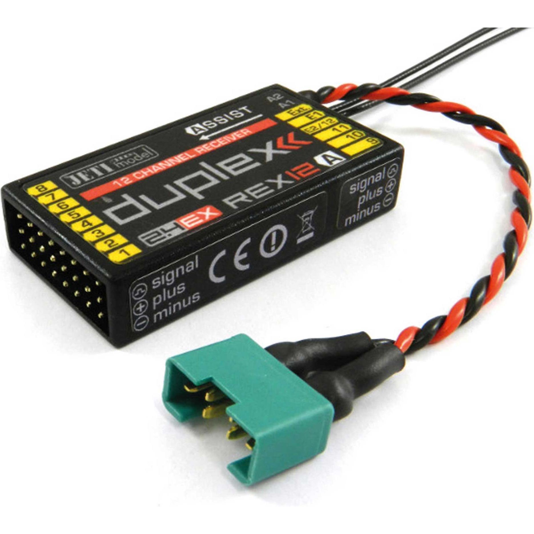 Jeti Ricevitore Rex 12 Assist duplex