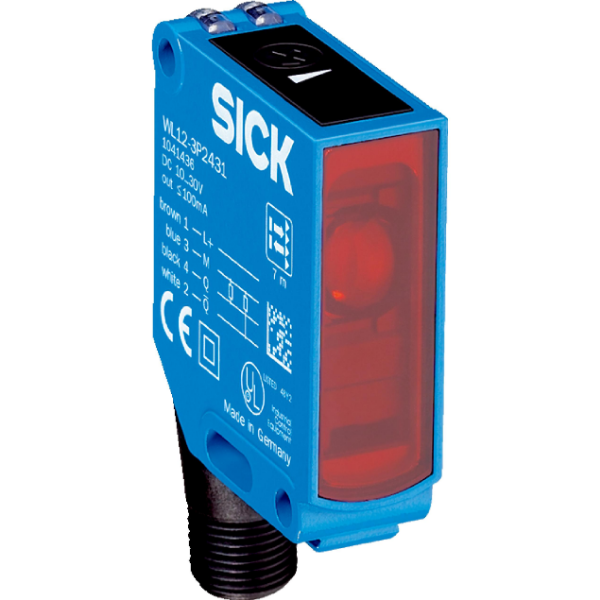 Sick WL12-3P2431: Sensore Riflettente Ottico PNP per Installazioni Elettriche