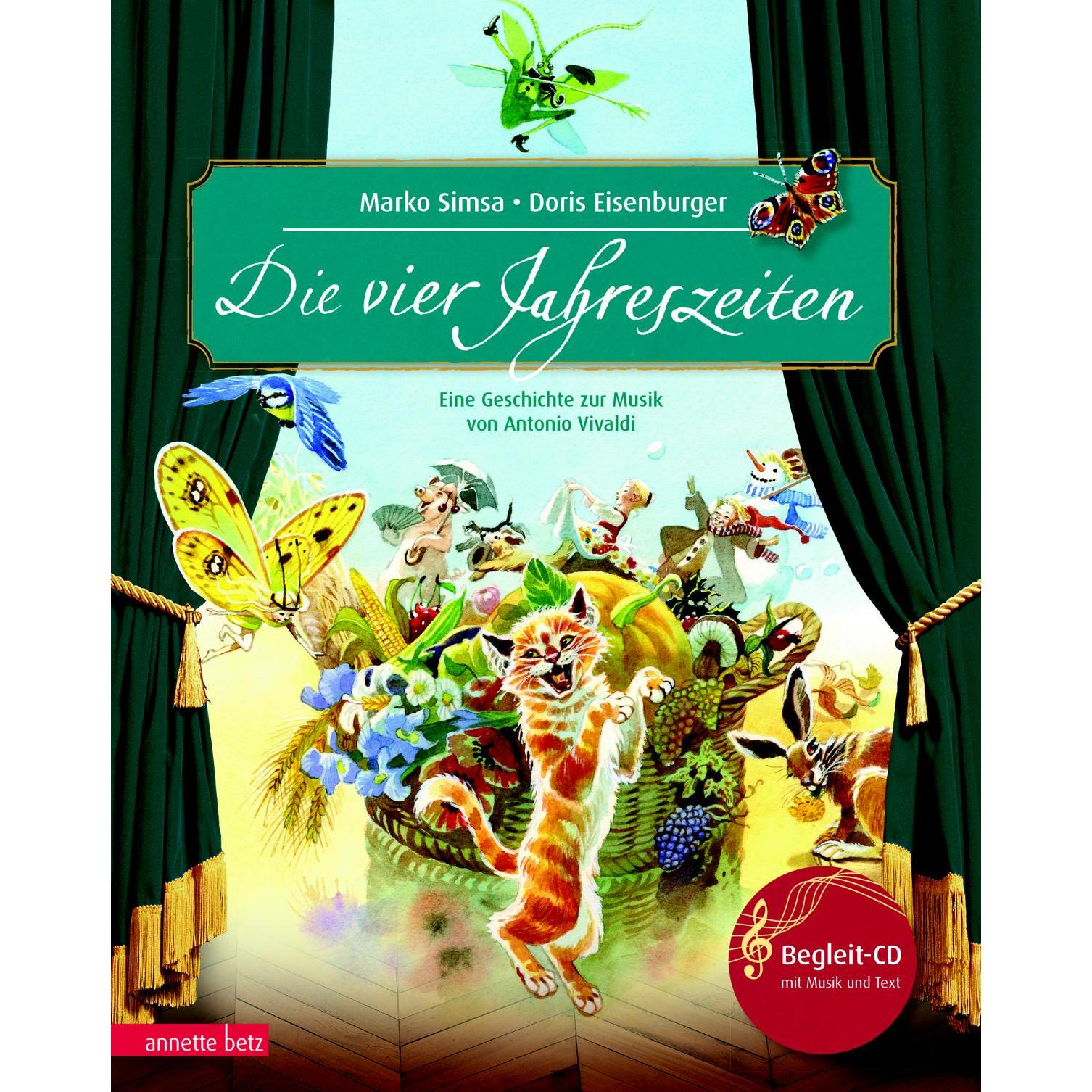 Die vier Jahreszeiten, Libro per bambini di Marko Simsa