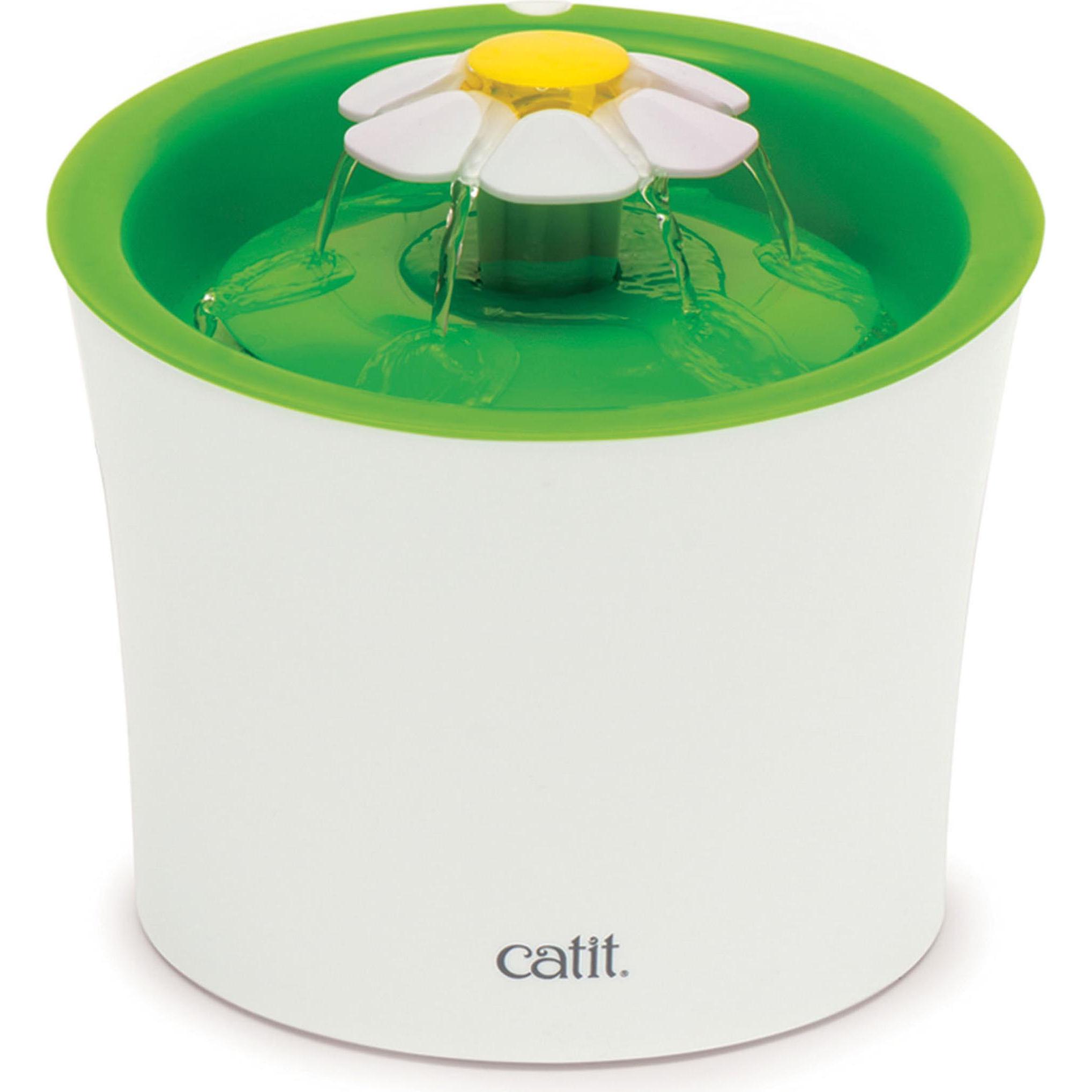 Catit Fontana di Fiori (3 l), Ciotola Alimento + Dosatore