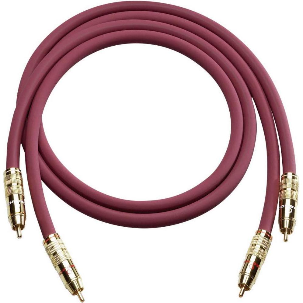 Oehlbach 2x RCA – 2x RCA (1 m, Cinch), Cavo audio