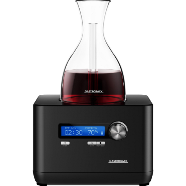 Gastroback Casa Sommelier: Decanter Elegante in Nero