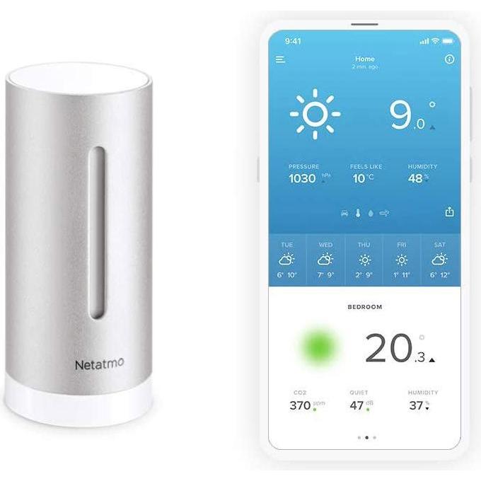 Netatmo Nim01-Ww, Accessori per stazioni meteo, Argento