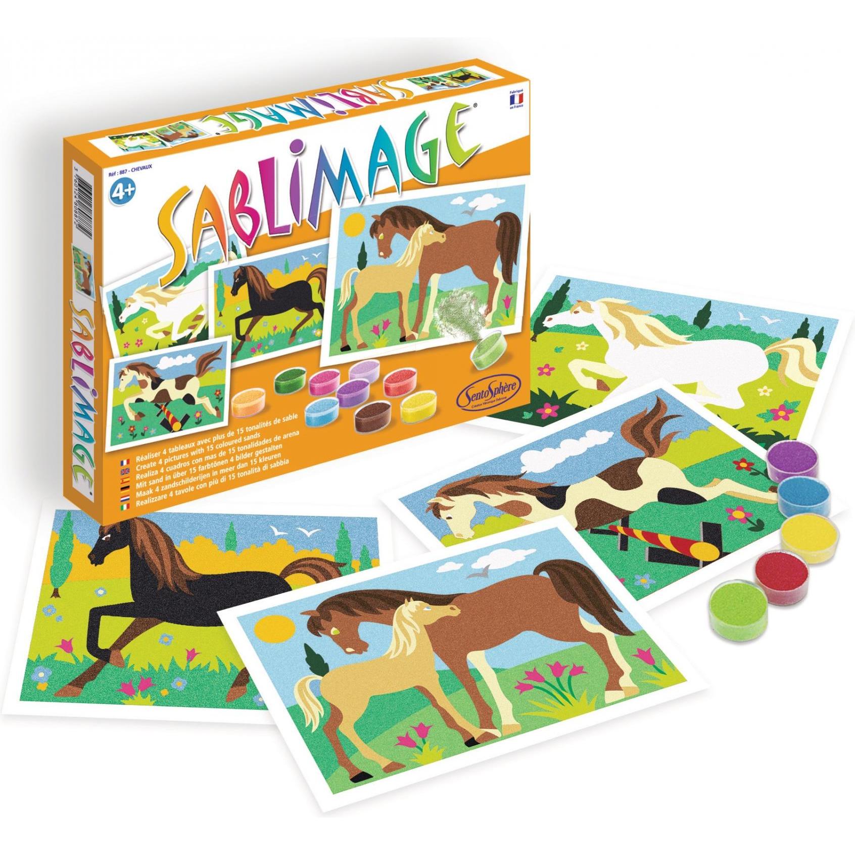 Sentosphere Sandpictures: Crea i Tuoi Cavalli di Sabbia!