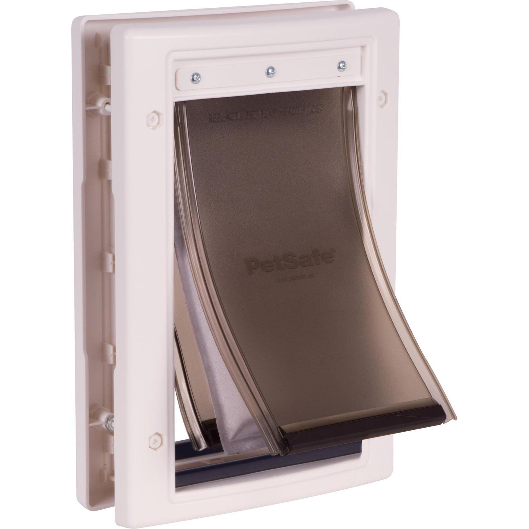 PetSafe Dog Flap Extreme Weather Gr (Gattaiola manuale), Porta per gatti + Rete per gatti