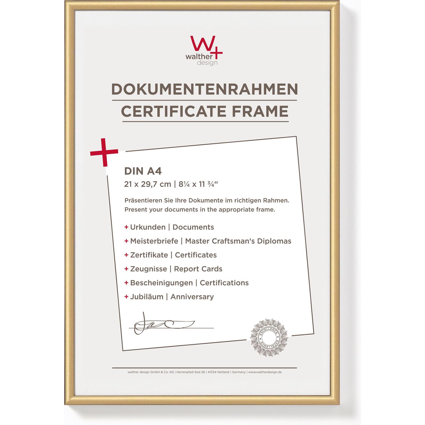 Walther Design: Cornici per un Nuovo Stile di Vita (21 x 29,7 cm)