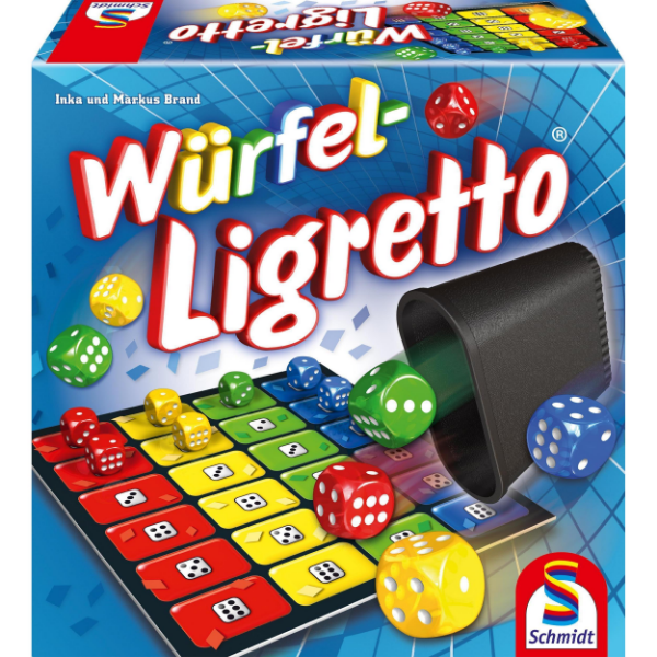 Schmidt Spiele Dadi ligretti (Tedesco, Francese, Italiano)
