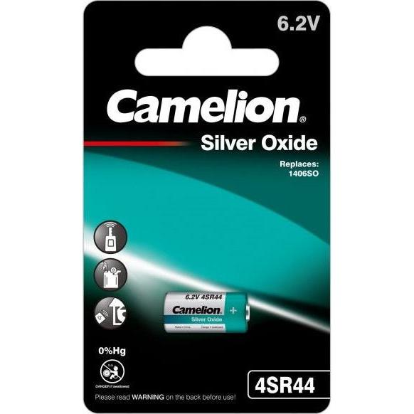 Camelion Fotobatteria 4SR44 Ossido d'Argento (1 pz., 28L, 145 mAh), Batterie + pile