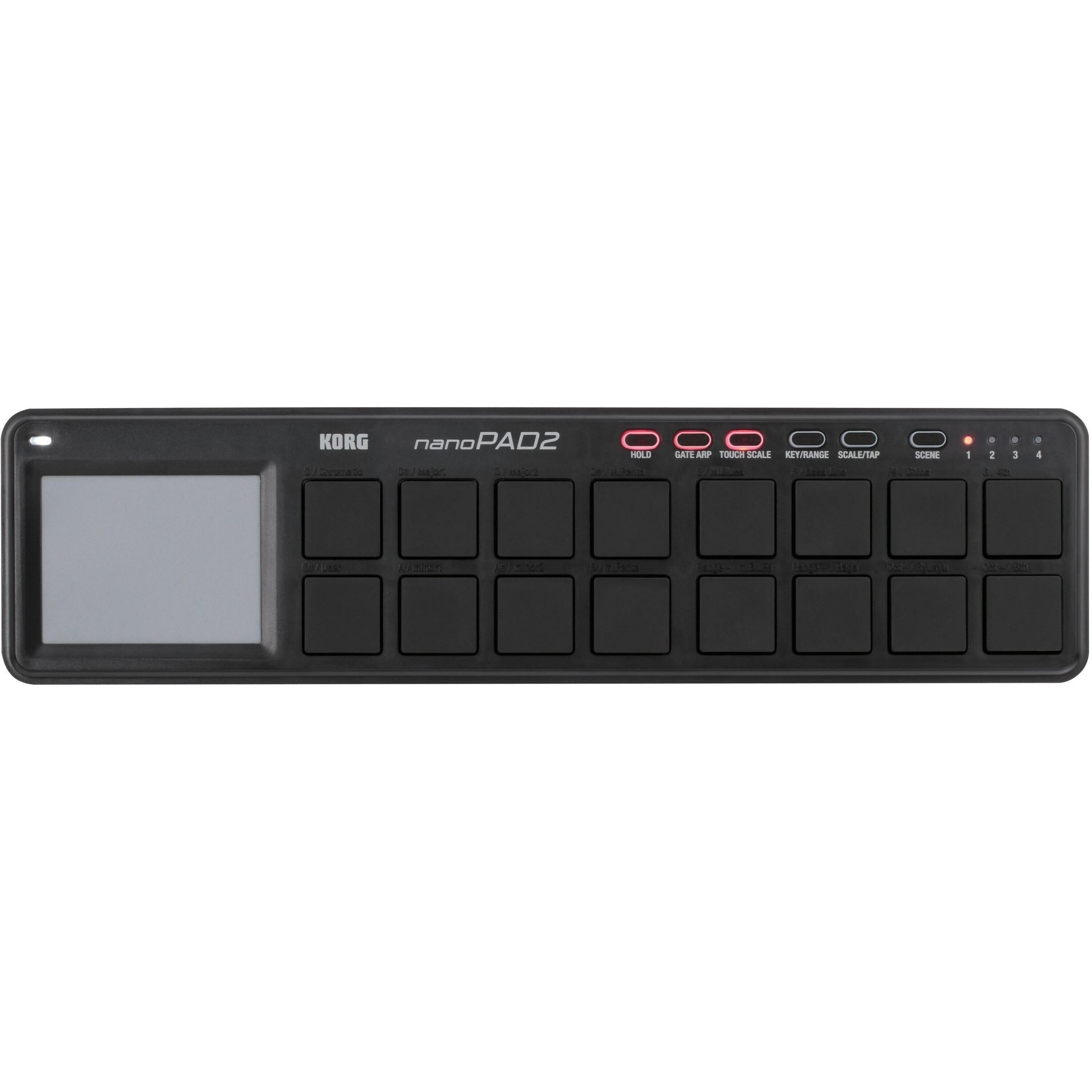 Korg nanoPAD2 (Controllo), Controller MIDI, Nero